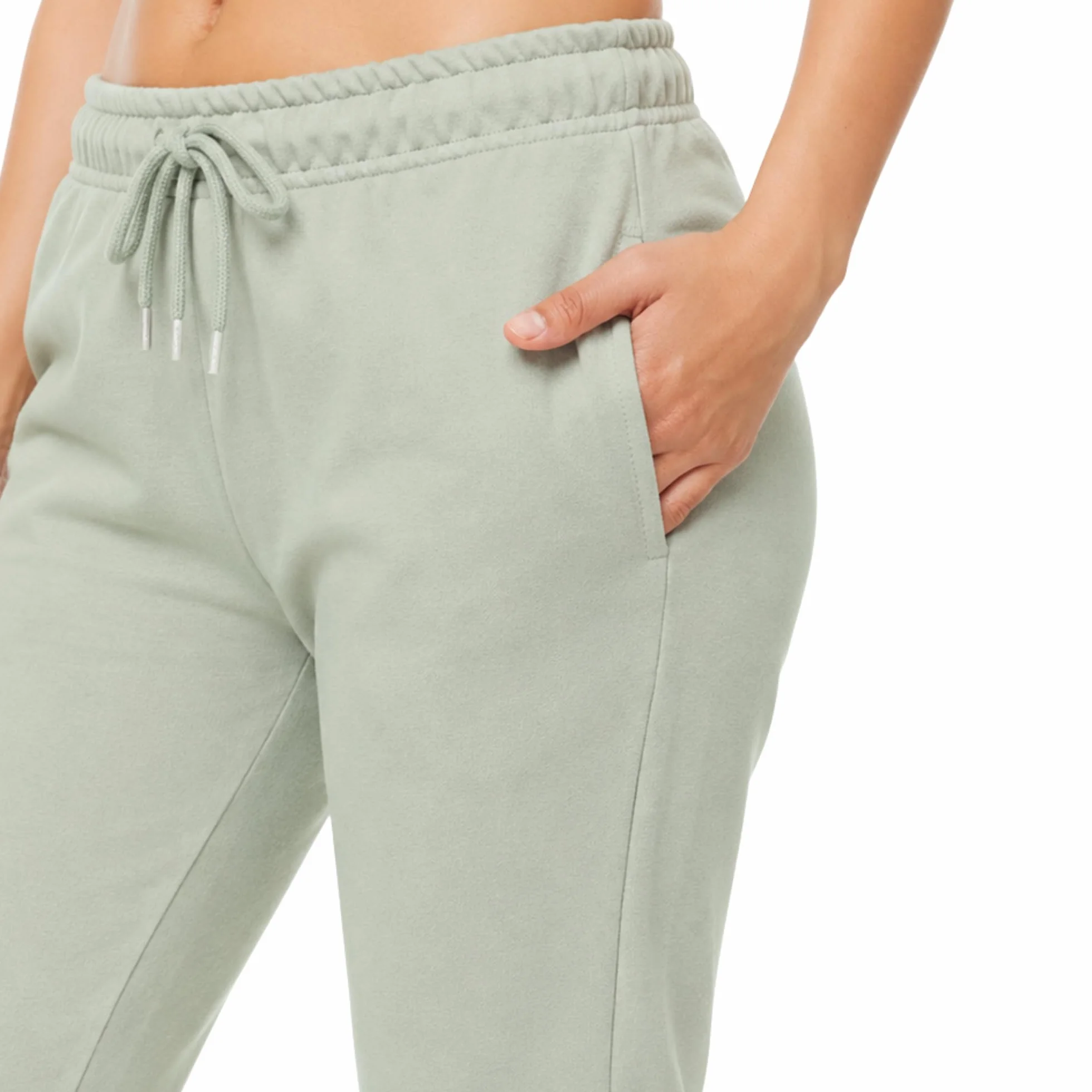 ROSS CAMP Damskie spodnie do biegania bawełniane slim fit