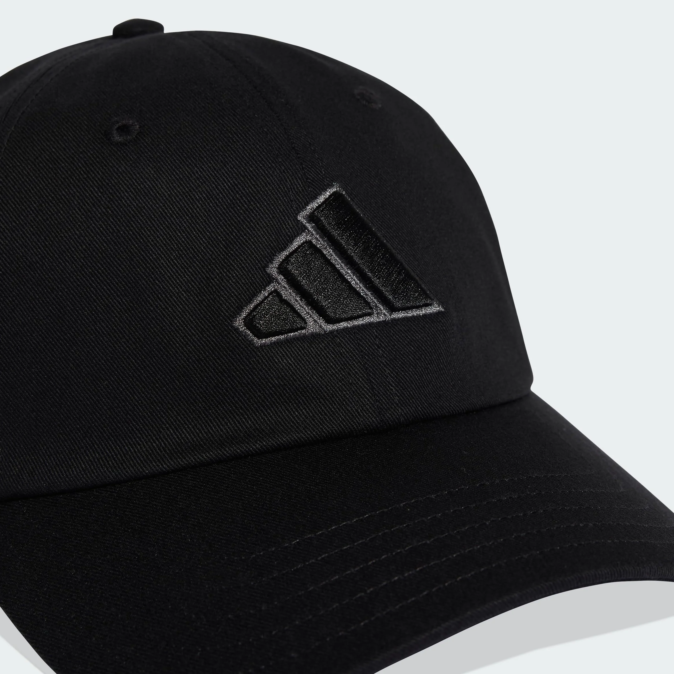 adidas Uniseks Dad Tonal Logo Hat, black/grey six, S-M