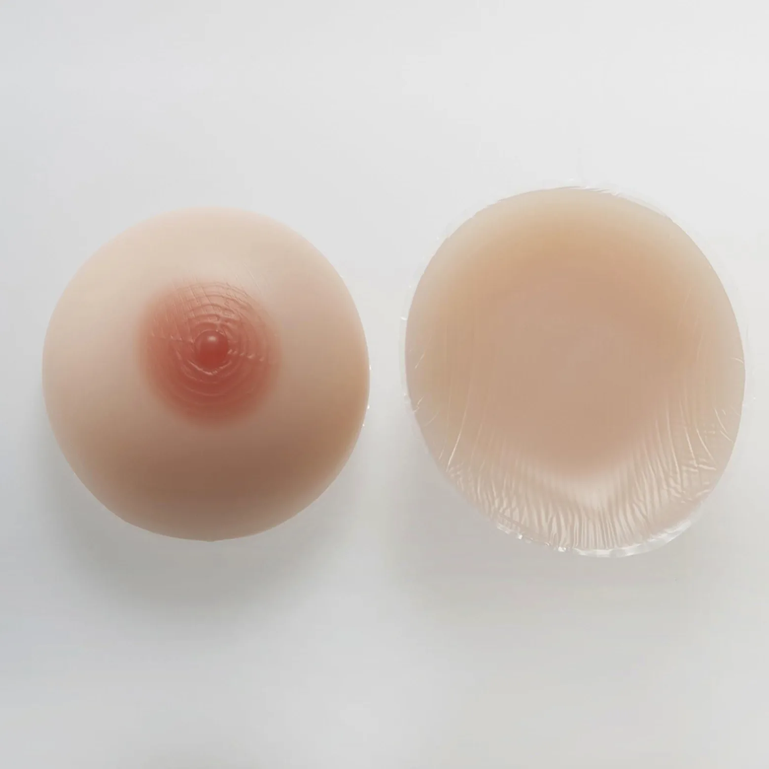 Silikonowe wkładki do biustonosza Wkładki żelowe Wzmacniacz piersi Wyjmowane wkładki do biustonosza Nadaje się do sukienek po mastektomii kostiumów kąpielowych bikini (Color : Natural, Size : GG)