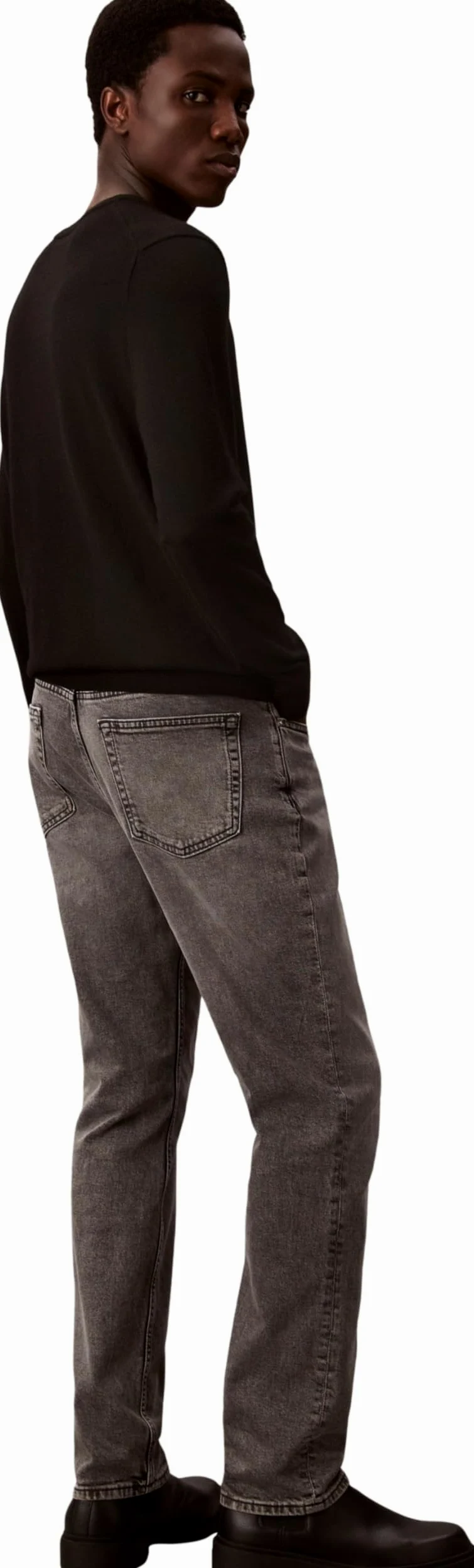 Calvin Klein Slim Pewter Rock Jean Lv04rd705g - Dżins Mężczyźni