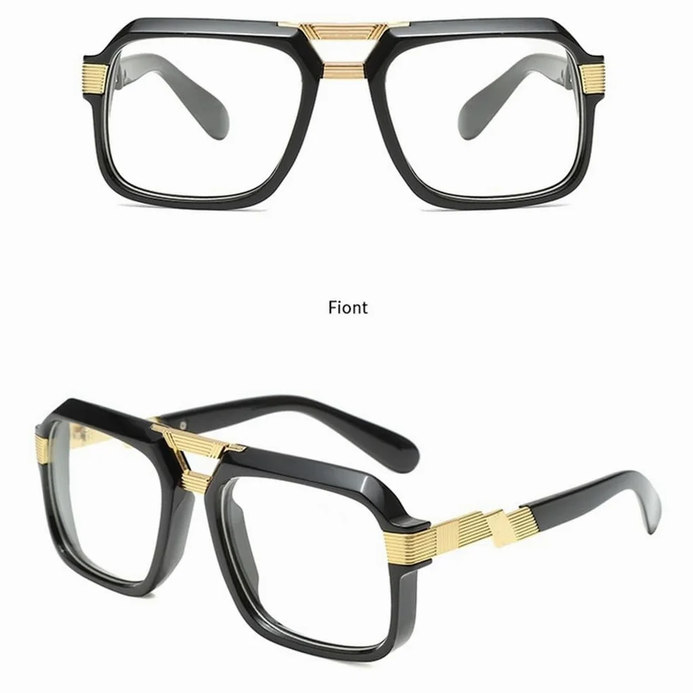 Luksusowe okulary przeciwsłoneczne z podwójnym mostkiem, fajne modne okulary ochronne dla mężczyzn i kobiet w kolorze retro skorupy żółwia