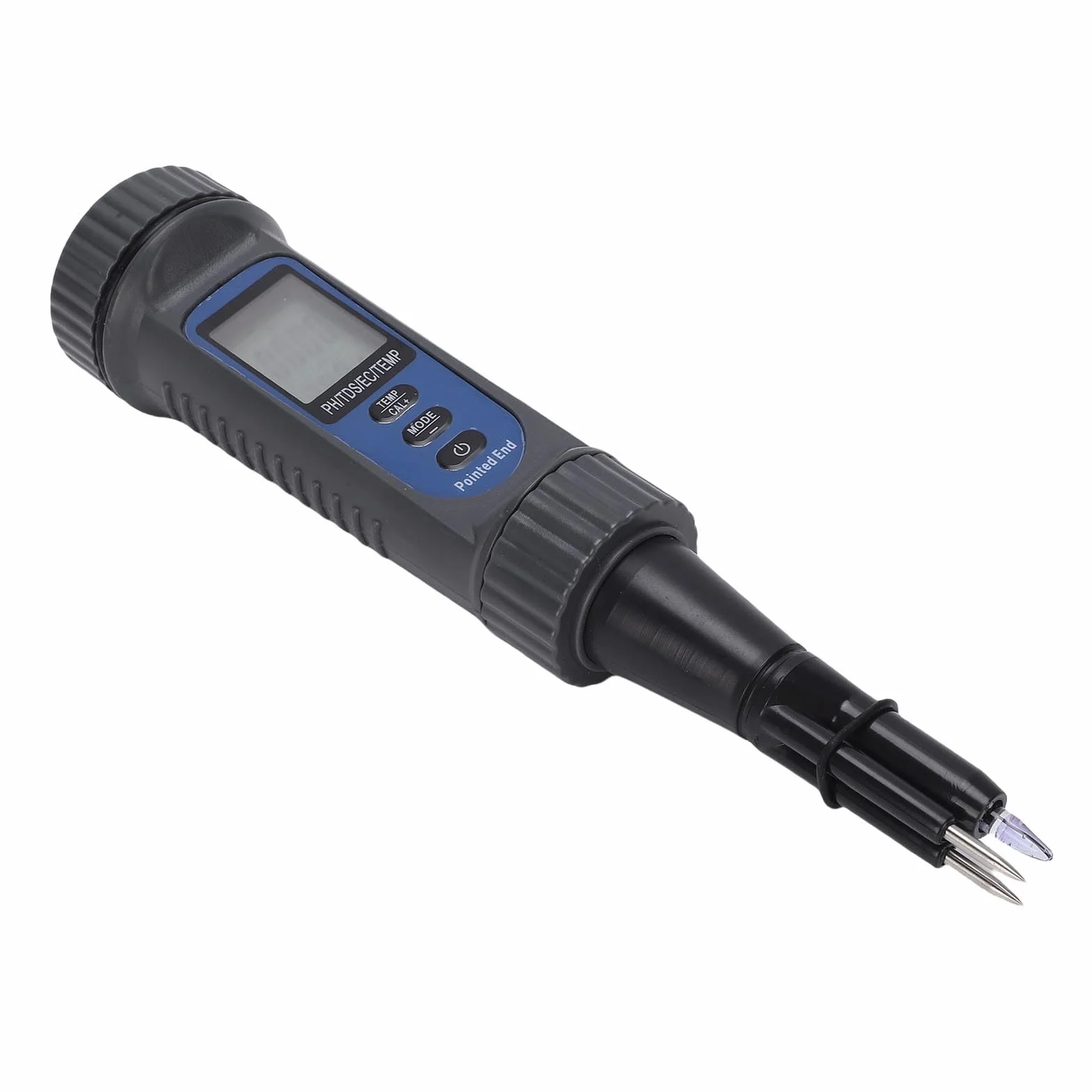 Ejoyous Miernik PH 4 w 1 z temperaturą TDS EC, Tester PH do żywności, Serów, Owoców, Warzyw, Gleby i Mięsa