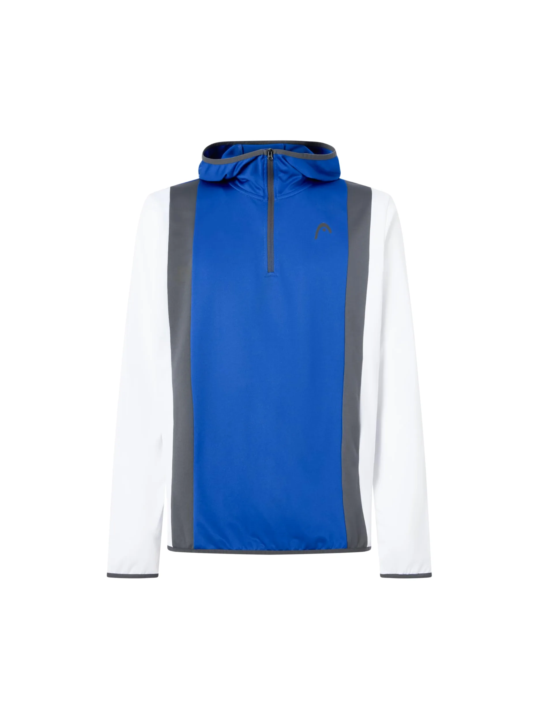 HEAD Club 25 Tech bluza z kapturem, męska, królewska biel