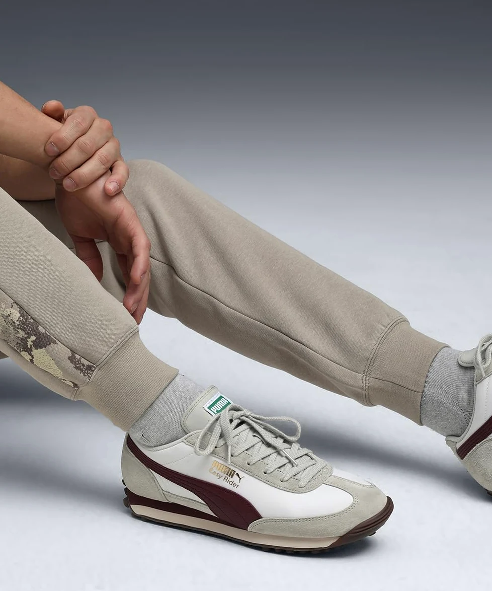 PUMA Ess Camo Sweatpants Fl Cl - Spodnie z dzianiny Mężczyźni
