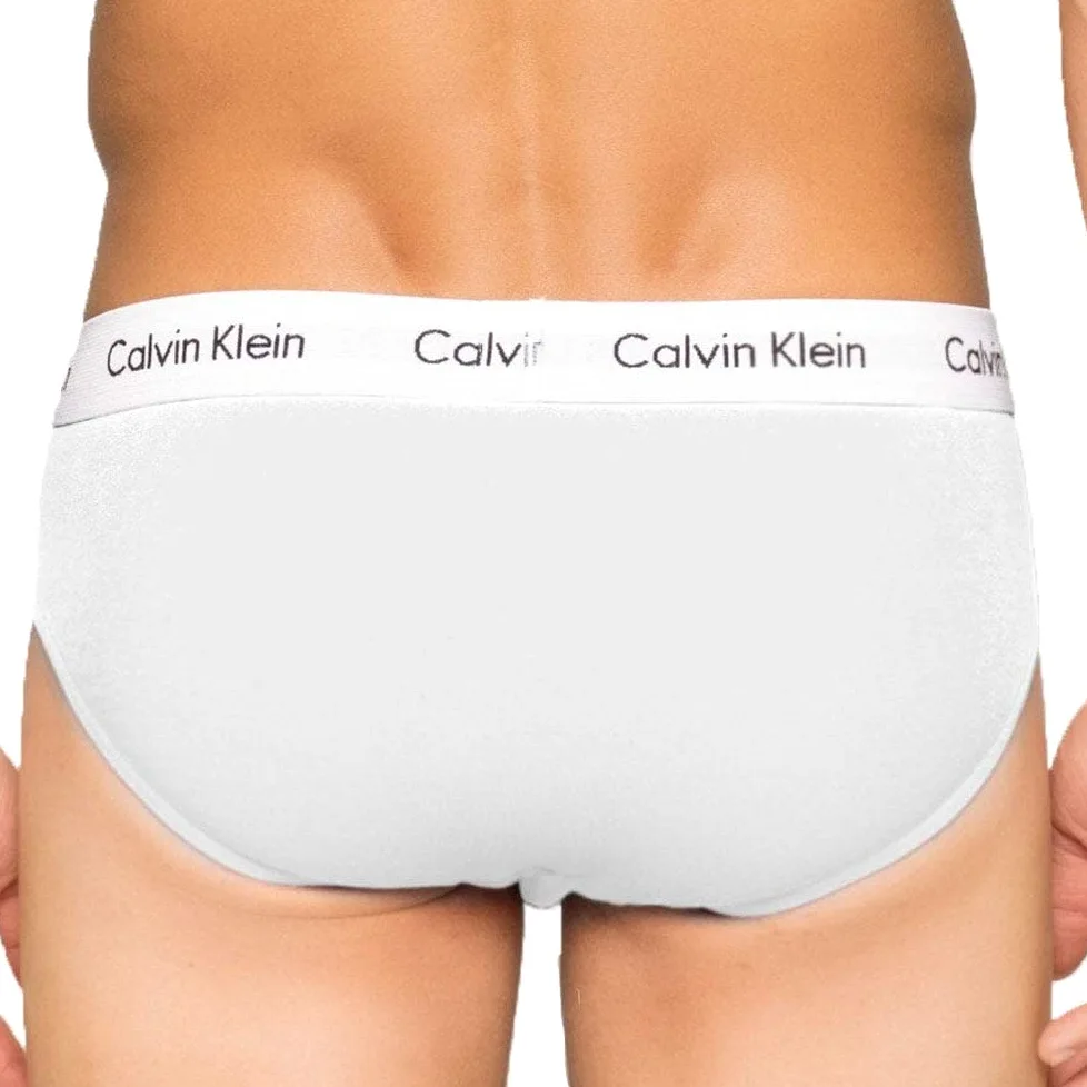 Calvin Klein 3P Hip Brief Hip Briefs Mężczyźni,Biały,L