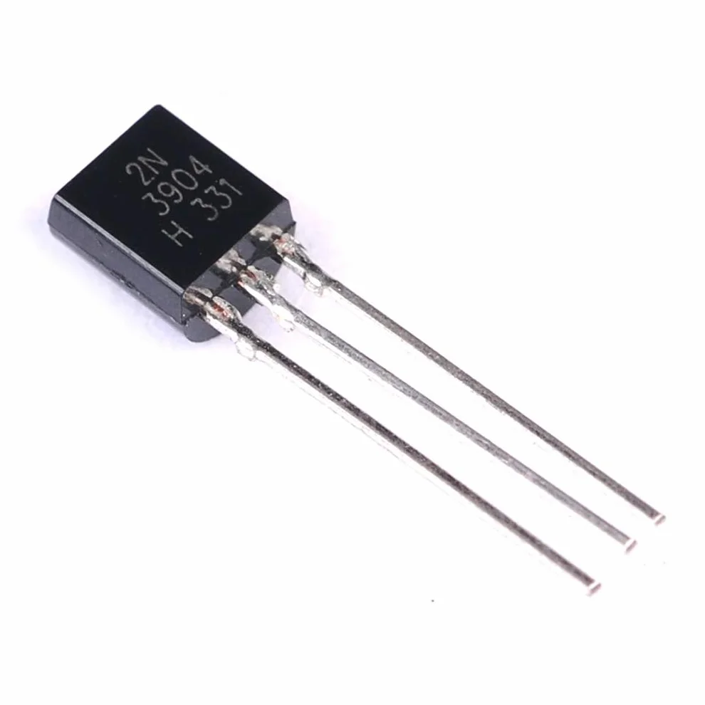 Hailege 100 szt. 2N3904 TO-92 TO92 NPN Tranzystor 3904 Trioda Tranzystor TO-92 0,2A/40V