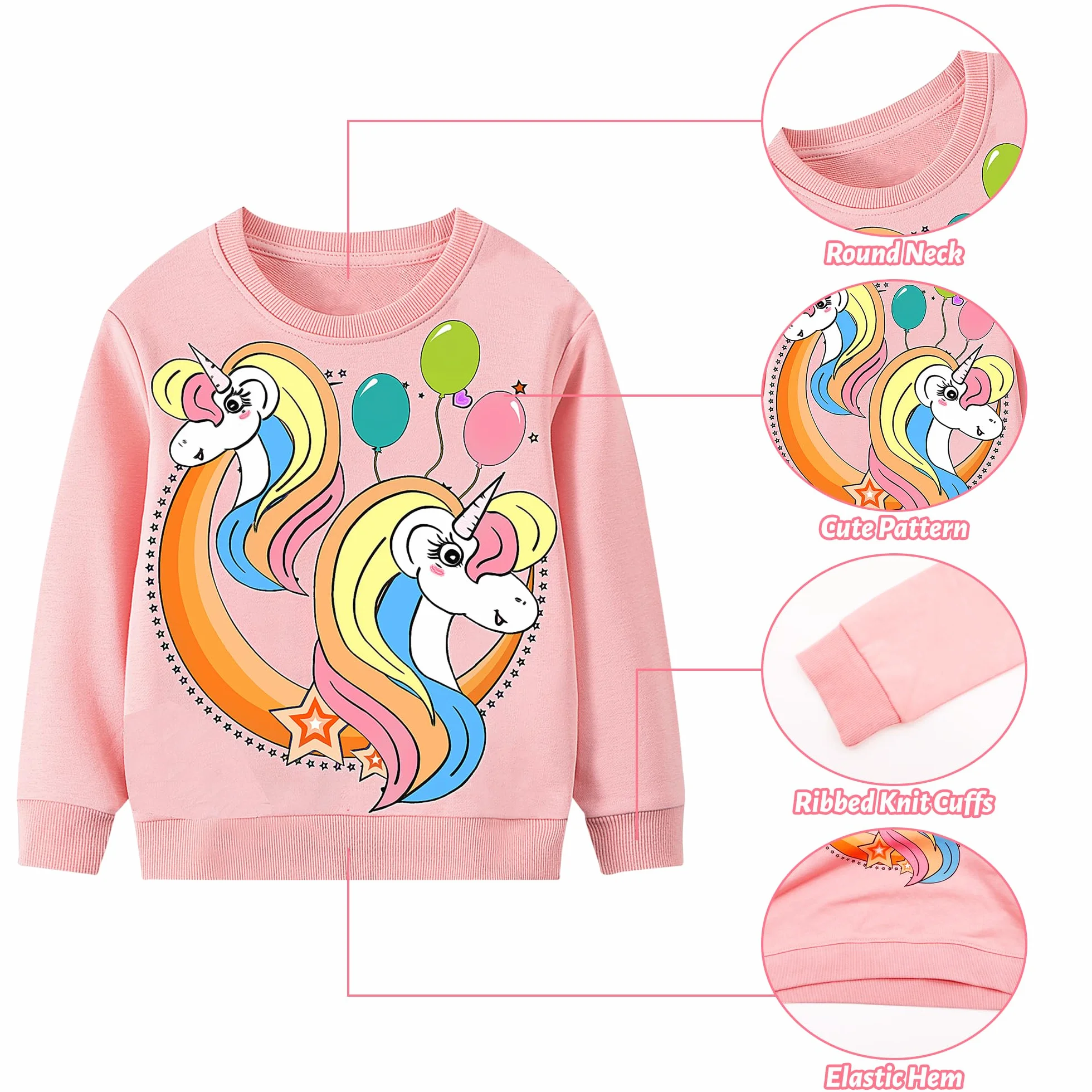 JinBei Chłopięce dziewczęta dresy dziecięce sweter zestaw odzież sportowa pulower bluza top i spodnie stroje zestawy odzieży z długim rękawem Boże Narodzenie szkoła jogging bawełniany kombinezon unisex wiek 2, 3, 4, 5, 6, 7