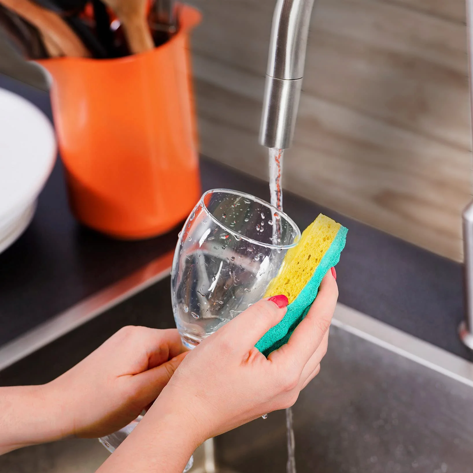 Vileda Glitzi Always Clean 2 Gąbka, 2 Sztuki