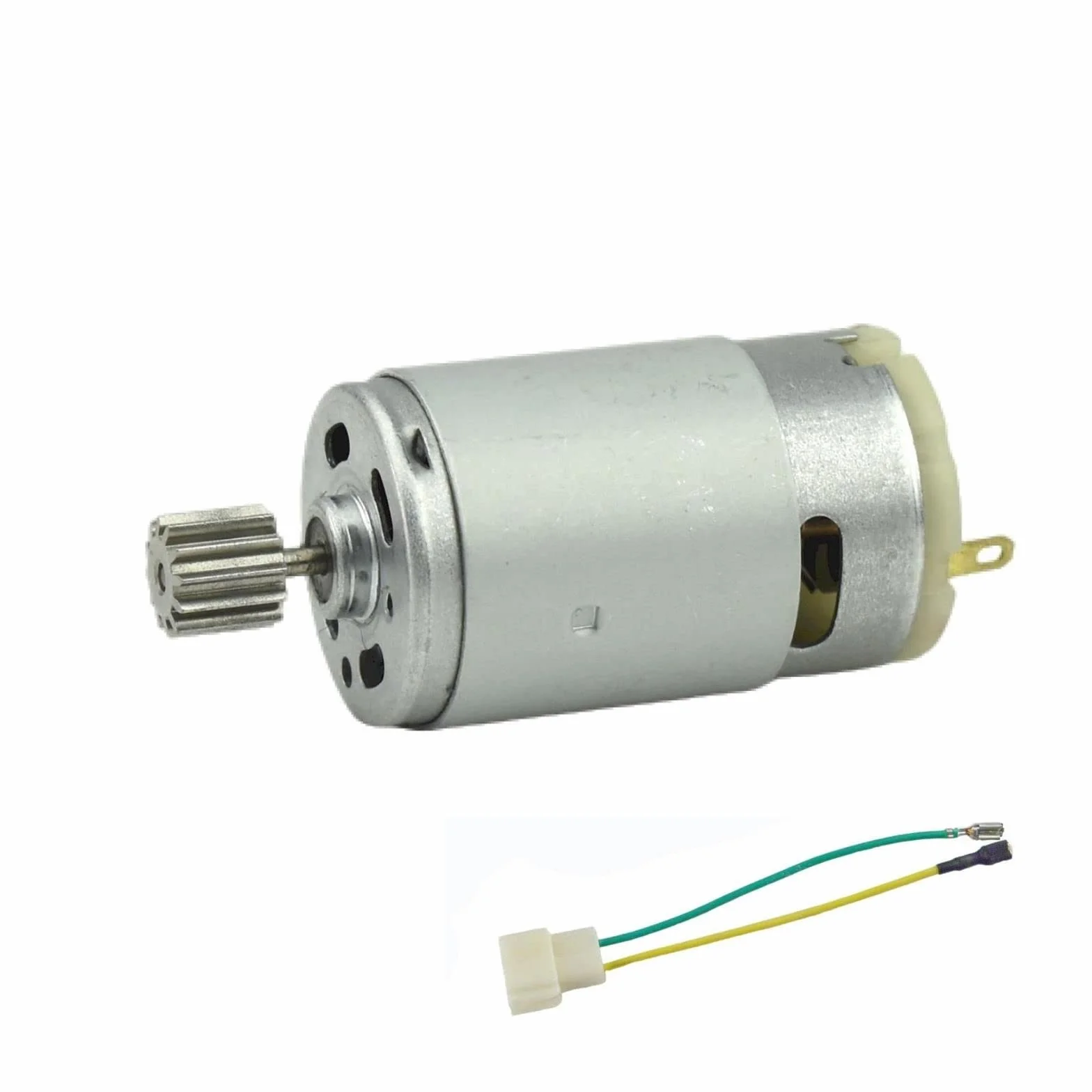 CHANCS RS390 Silnik elektryczny DC 12V 20000RPM 12 koła zębate Silnik zębów dla samochodu zabawka Akcesoria wózek motocykl trójkołowy z Wymienić RS-380