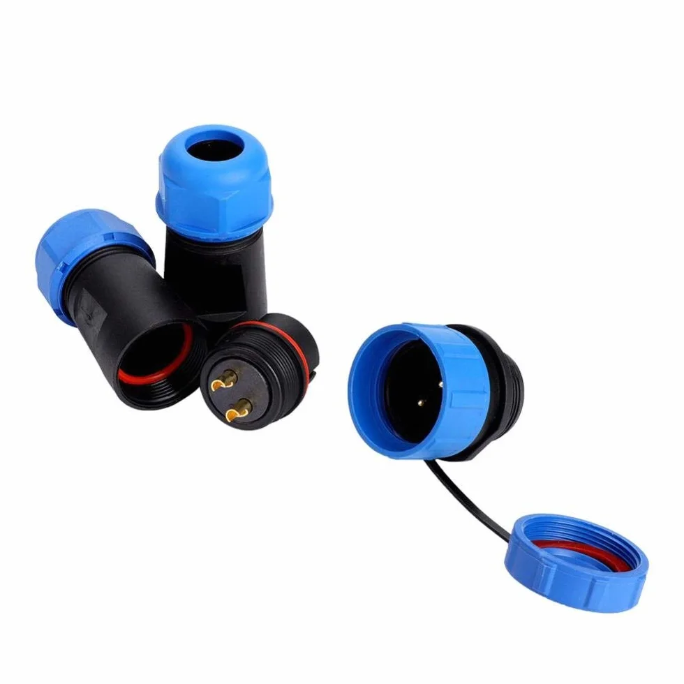 Luftfahrtstecker SP21 IP68 2/3/4/5/7/9/12-poliges Anschlussstecker Mit Wasserdichtem Steckverbindungskabel Für Aviation-Stecker, Lotnictwo Und Elektronische Geräte (2 PIN)