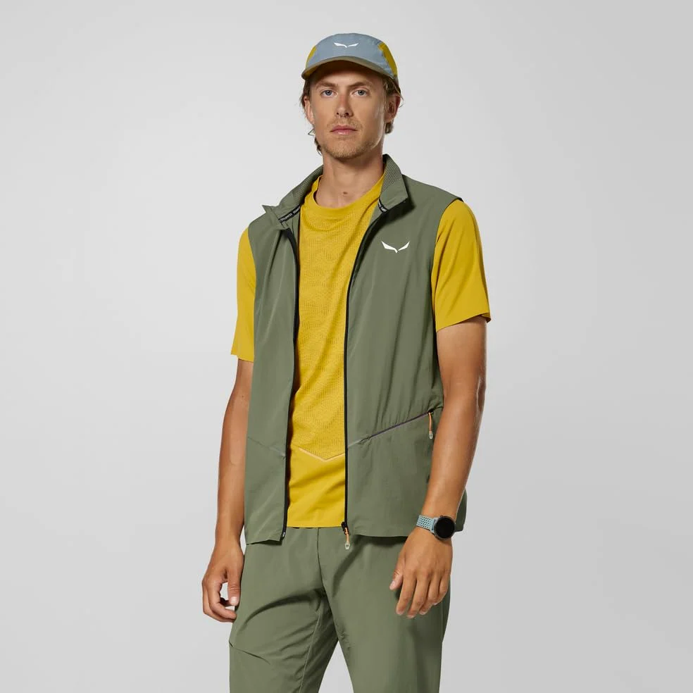 Salewa Pedroc DST LIGHT VEST M, L, faded green