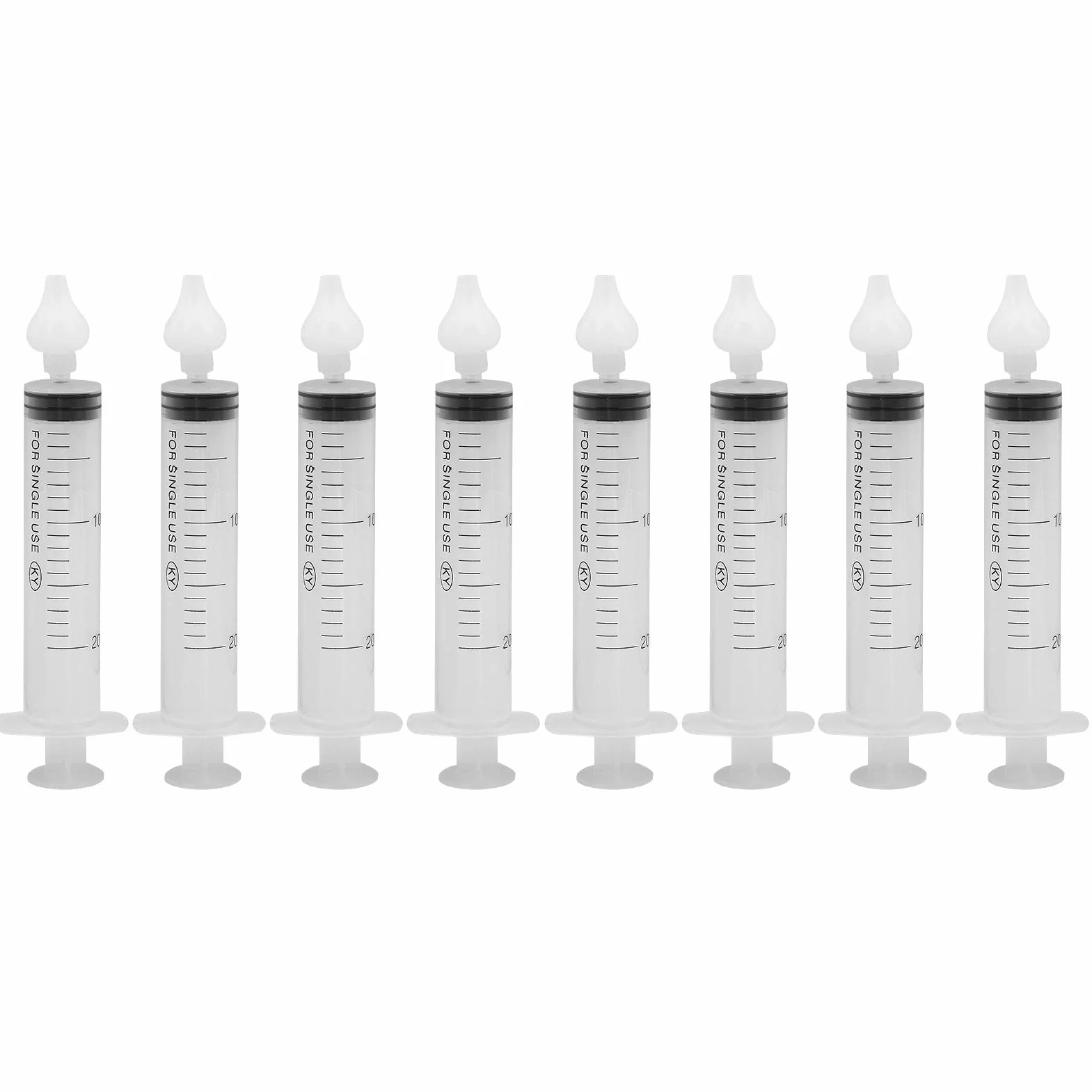 Irygator do nosa dla dzieci, 8 sztuk/zestaw 20 ml Wielofunkcyjna ulepszona myjka do nosa dla dzieci Specjalna myjka do nosa dla dzieci i niemowląt Nieżyt nosa irygator do nosa dla niemowląt8PCS