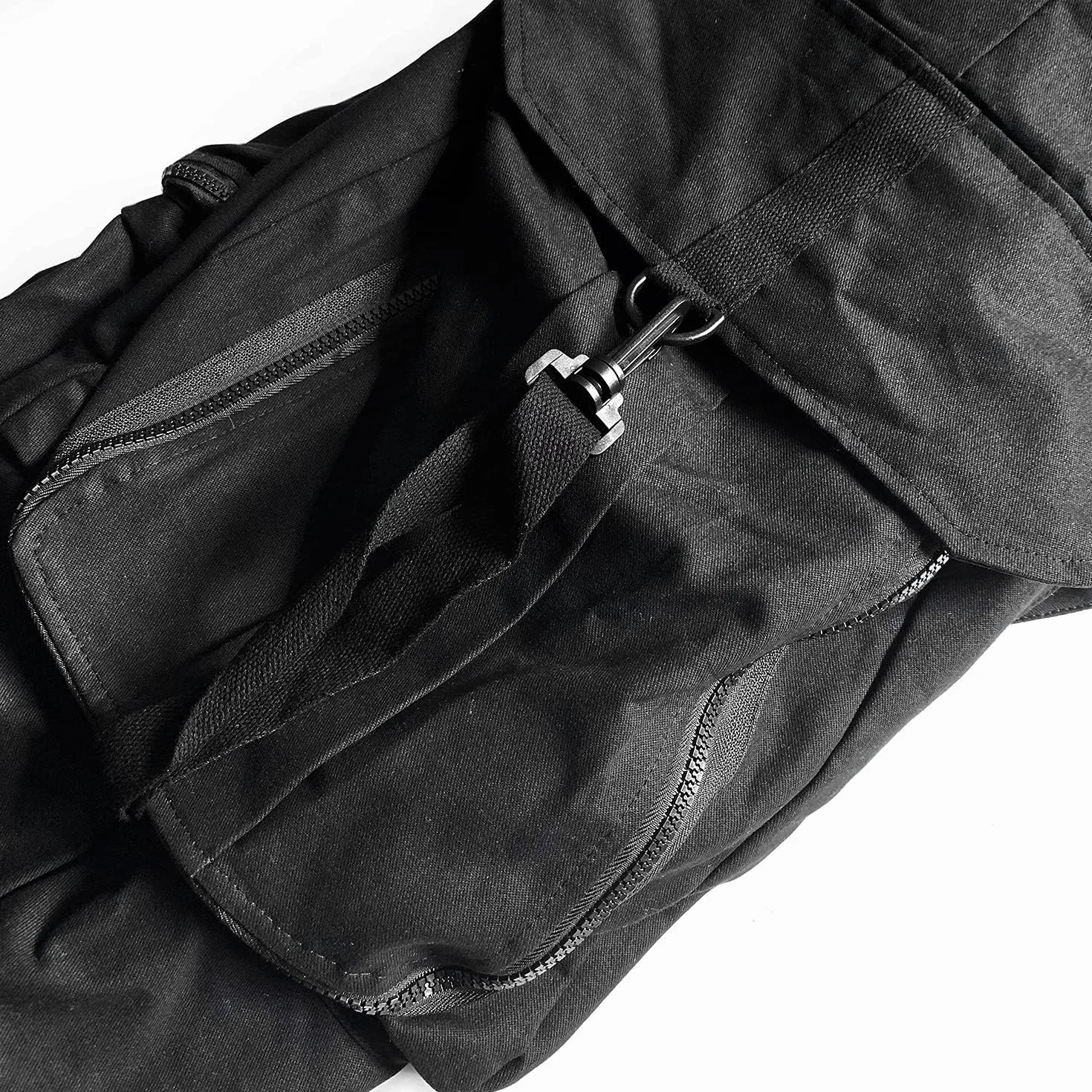 Niepce Inc Streetwear Techwear Cargo Pants Męskie japońskie spodnie cargo w stylu streetwearowym ze wzorem