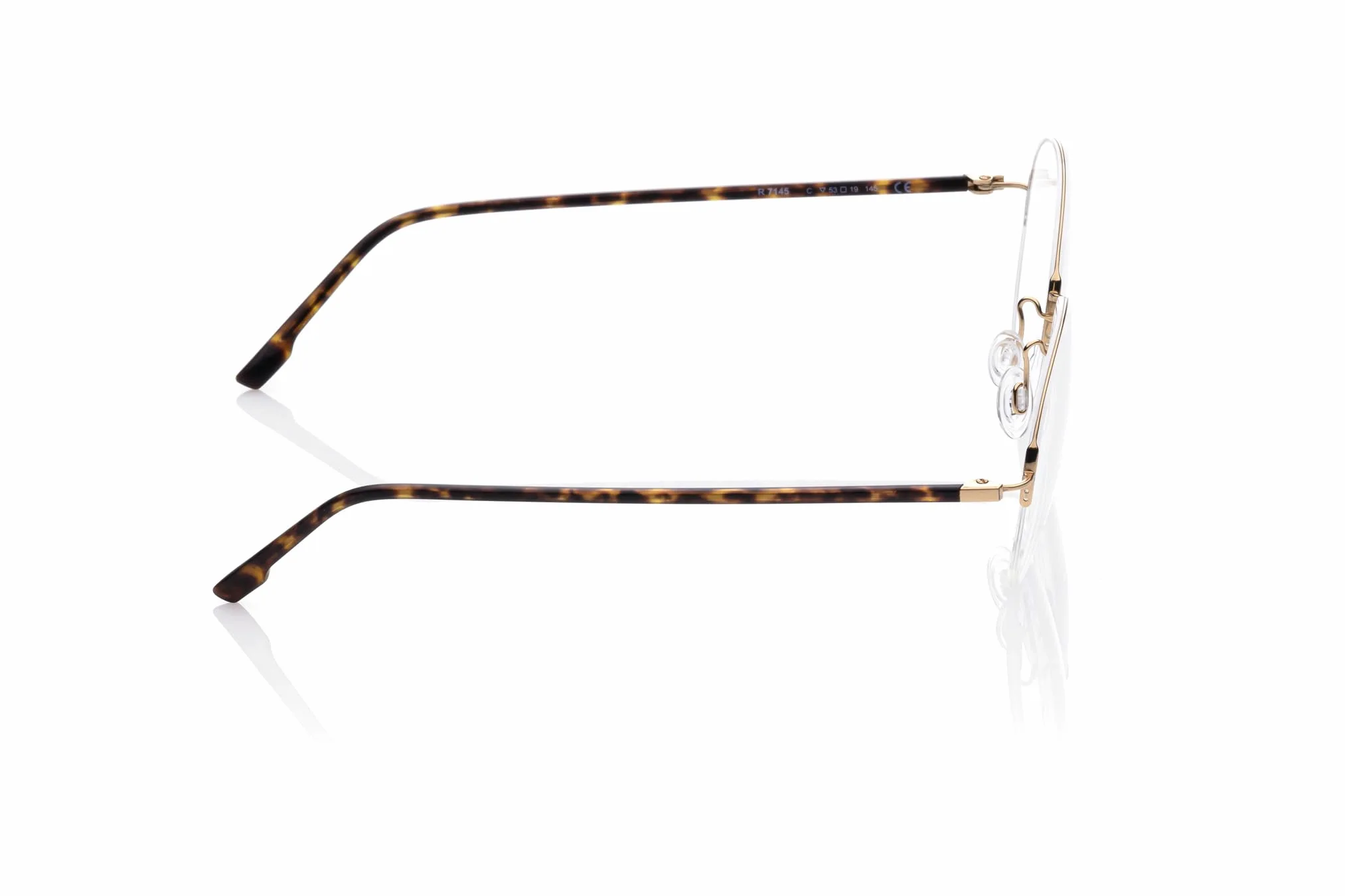Rodenstock R7145 Rama okularów C000 gold, havana 51/19/140 UNISEX