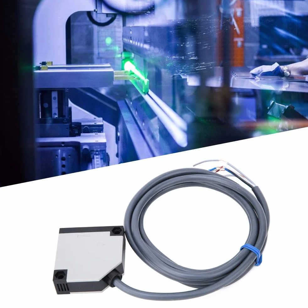 E3JK-DS30M1 IP65 300mm Czujniki zbliżeniowe na podczerwień, obudowa ABS Rozproszony przełącznik fotoelektryczny (DC12-24V)
