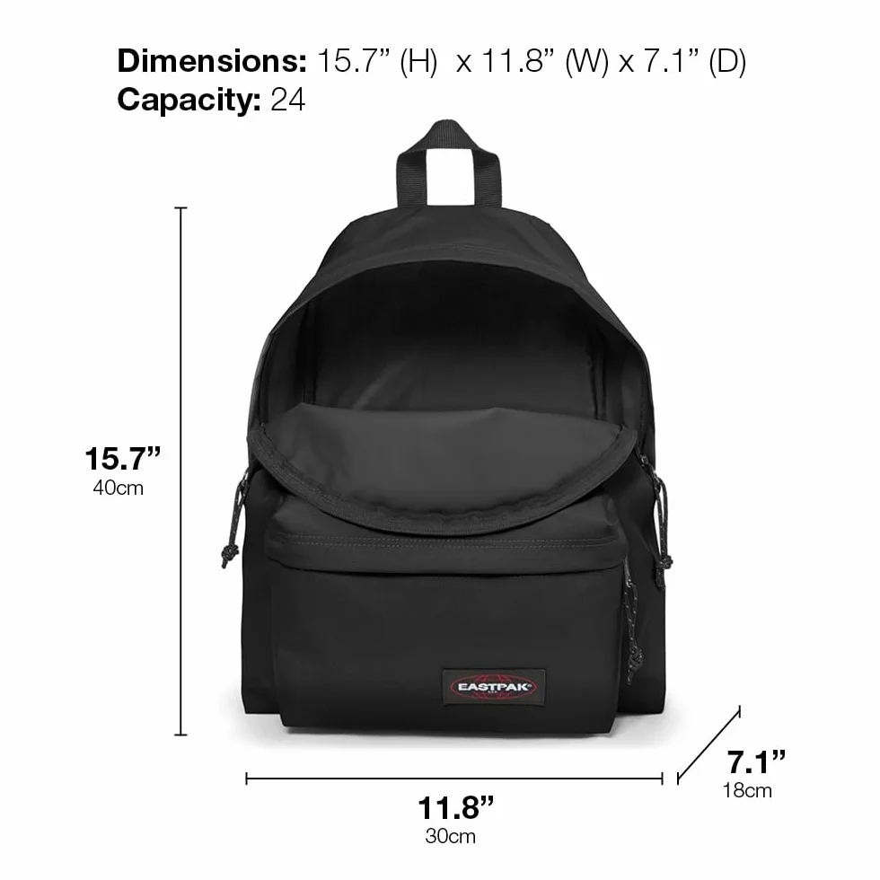 Eastpak PADDED PAK'R Plecak, 24 L - Sunday Grey (Szary)