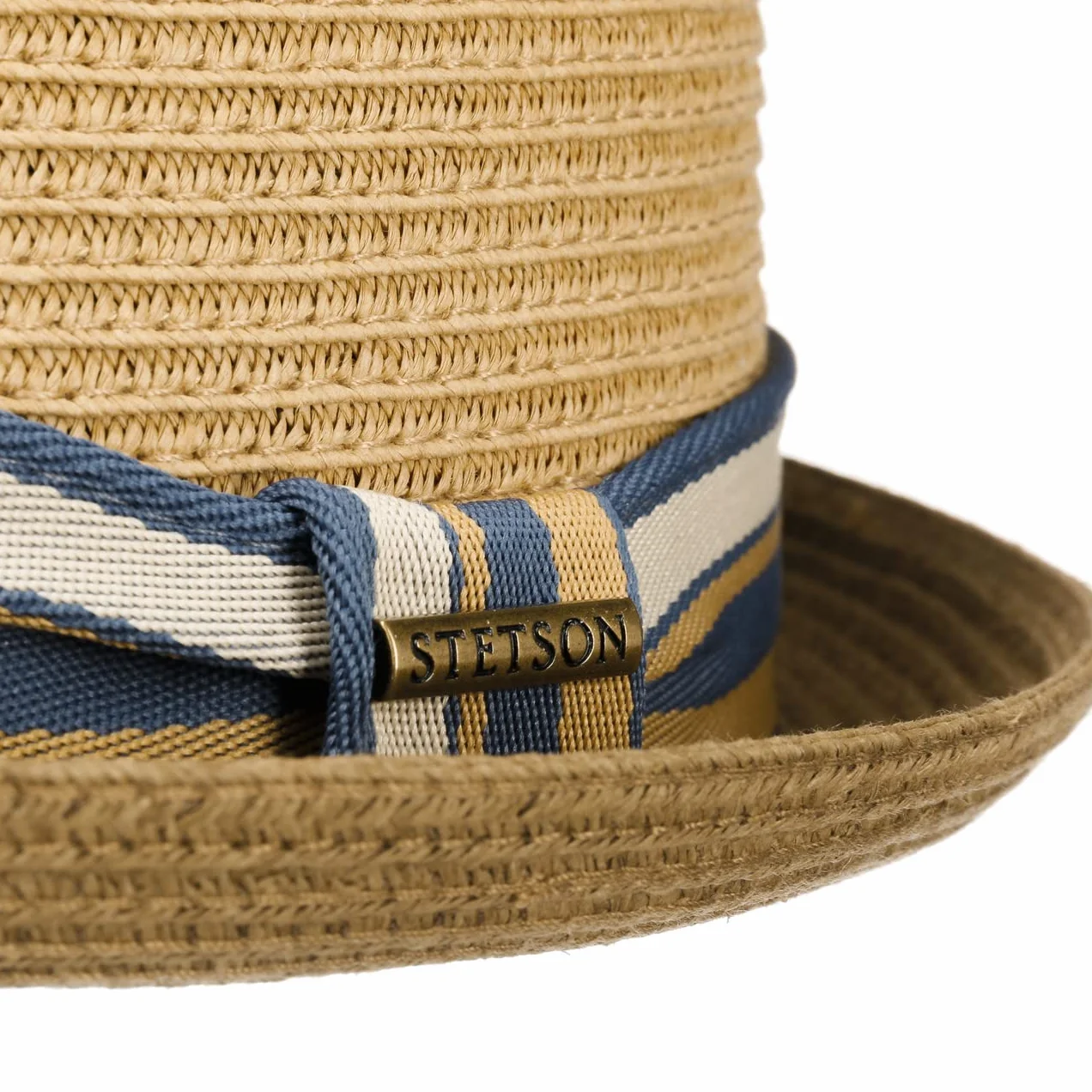 STETSON Licano kapelusz pork pie slomkowy ochrona UV Unisex Wiosna Lato