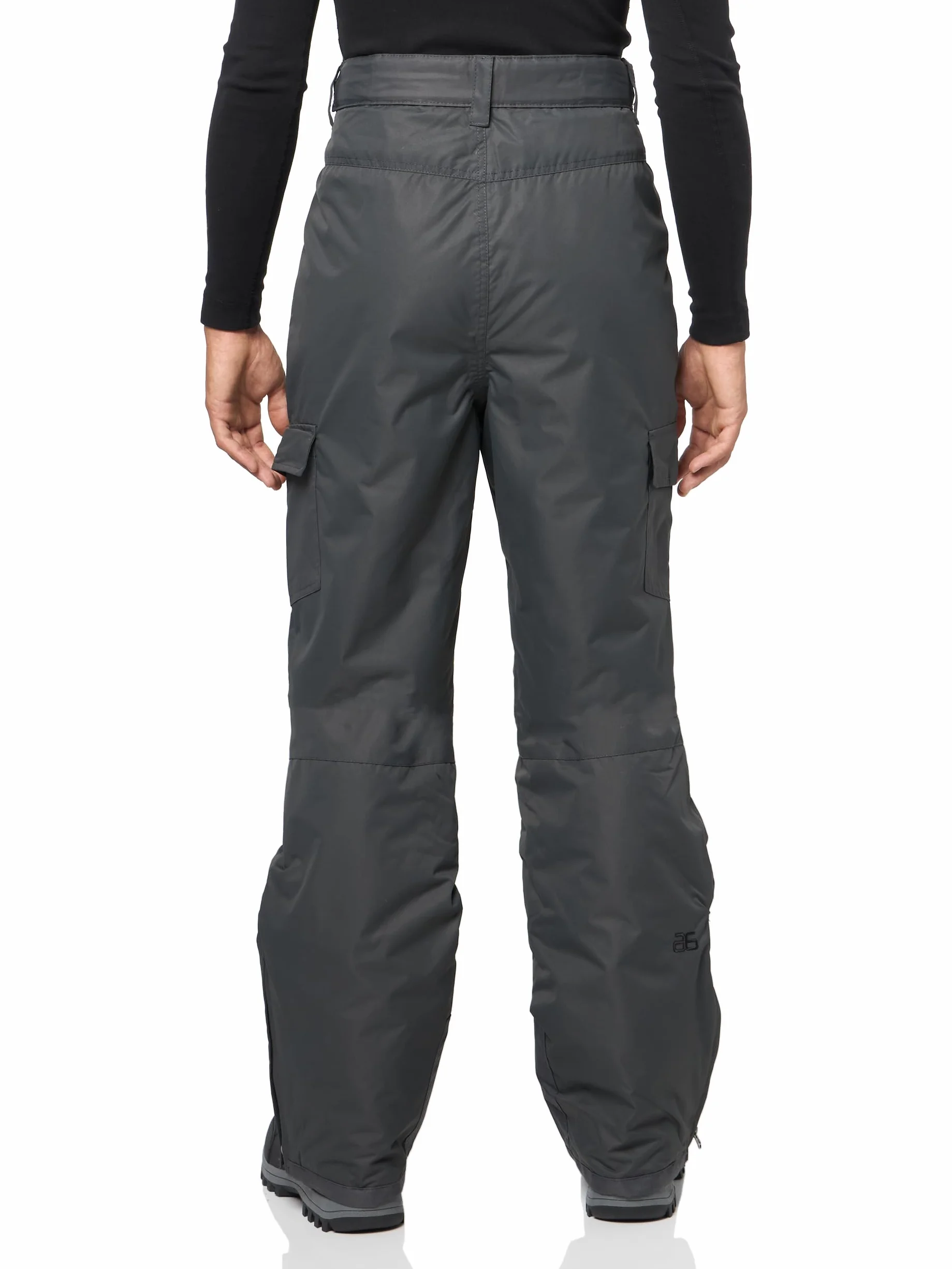 Arctix Men's Snow Sports Cargo Pants, Charcoal, Large (36-38W 28L)