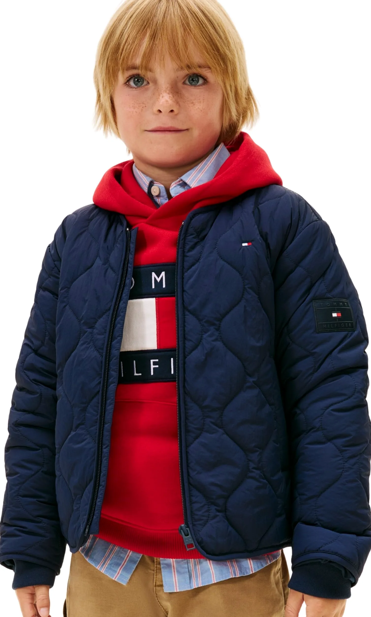 Tommy Hilfiger Inne kurtki Uniseks Quilted Lightweight Jacket Ks0ks00731