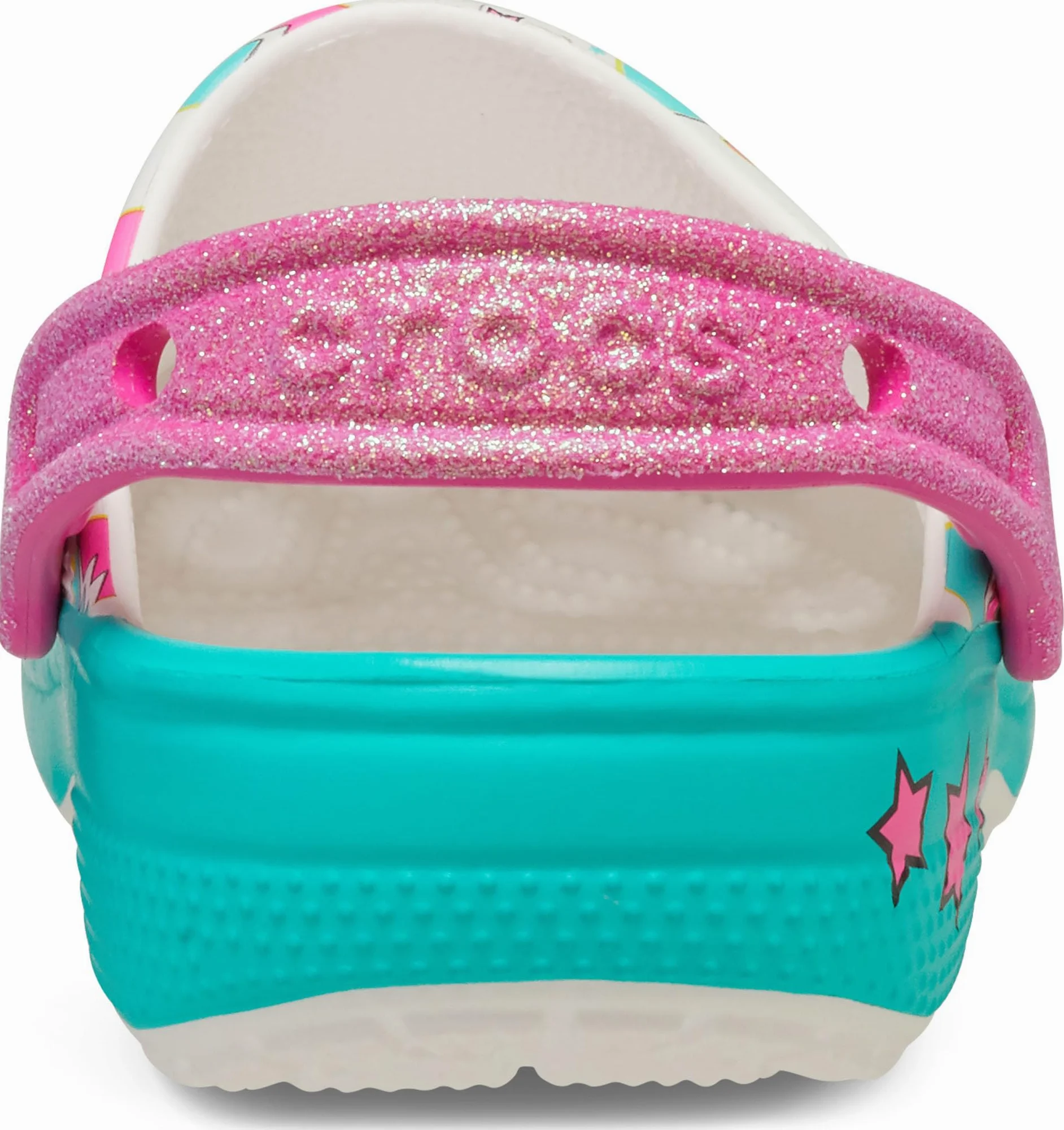 Klapki dziecięce Crocs LOL SURPRISE BFF CLASSIC CLOG, kolor turkusowy