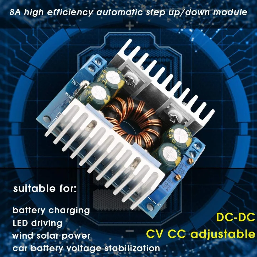 Converter, DC 5-30 V do 1,25-30 V 0,2-10 a automatyczny regulator napięcia Boost/, moduł regulatora napięcia, regulowane zasilanie