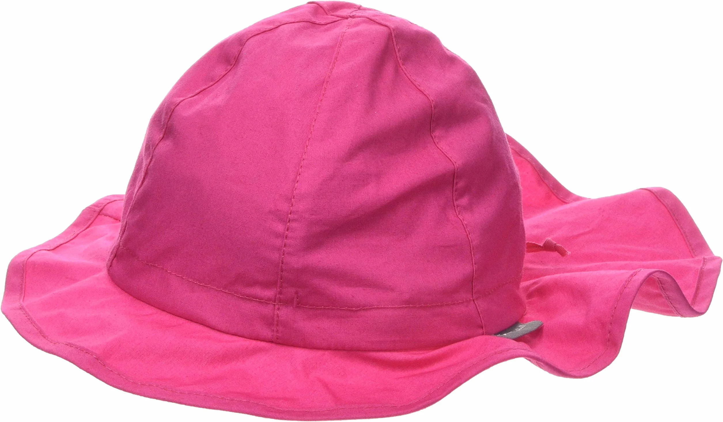 Sterntaler Unisex Flapper z tasiemkami do wiązania i ochroną karku, różowy (magenta 745), 49 cm