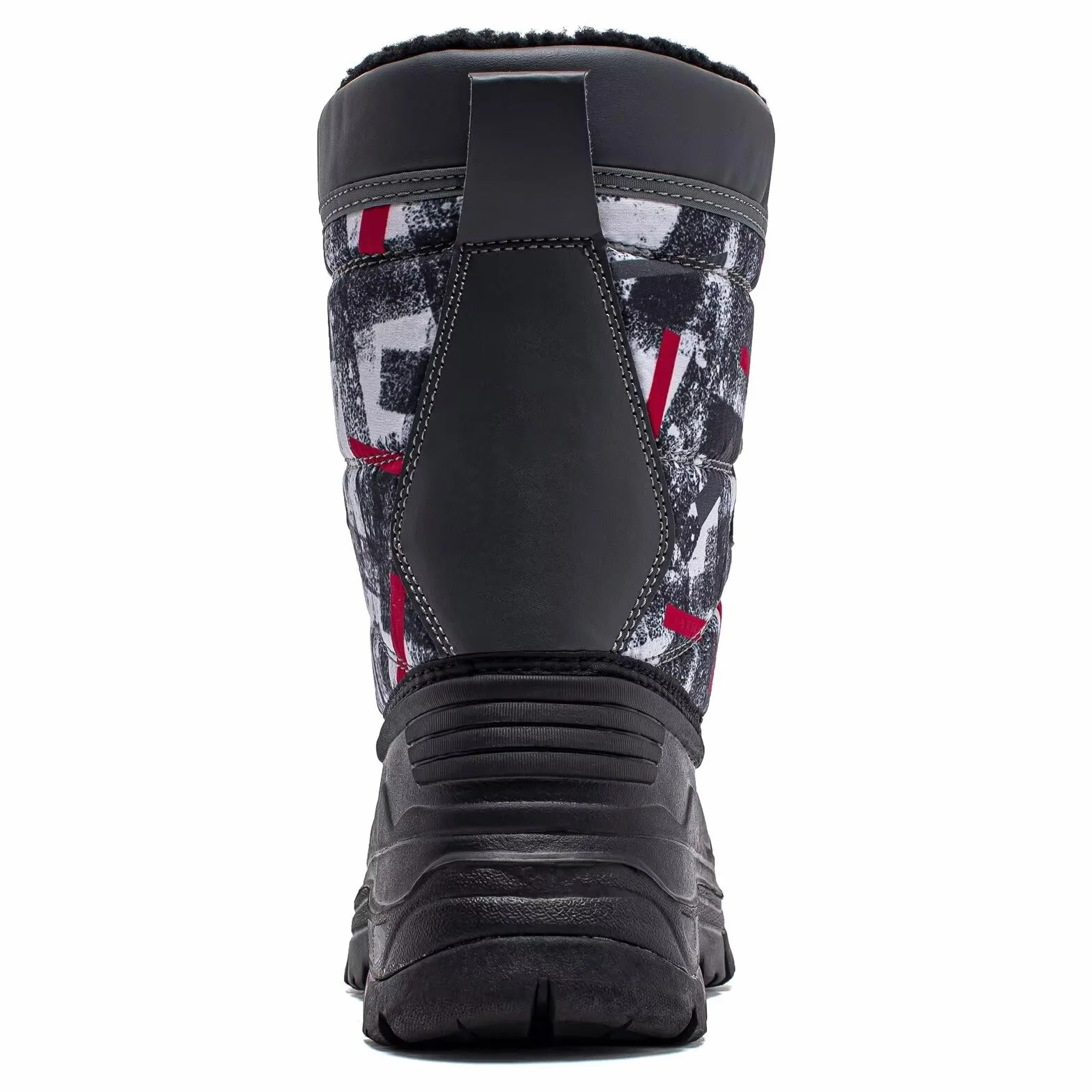 HOBIBEAR Dziecięce buty śniegowe chłopcy dziewczęta zimowe ciepłe wodoodporne buty zimowe