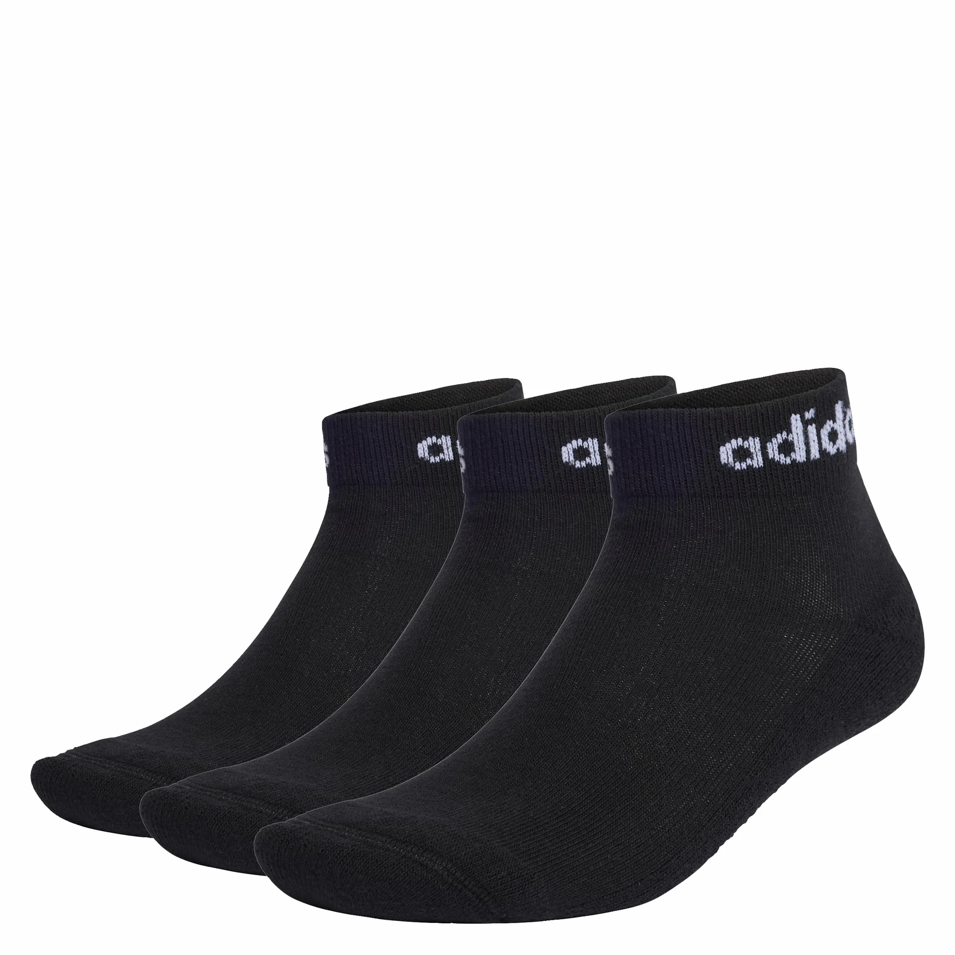 adidas Think Linear Ankle Socks 3 pary Skarpety dla dorosłych Unisex (3 sztuki) 37-39
