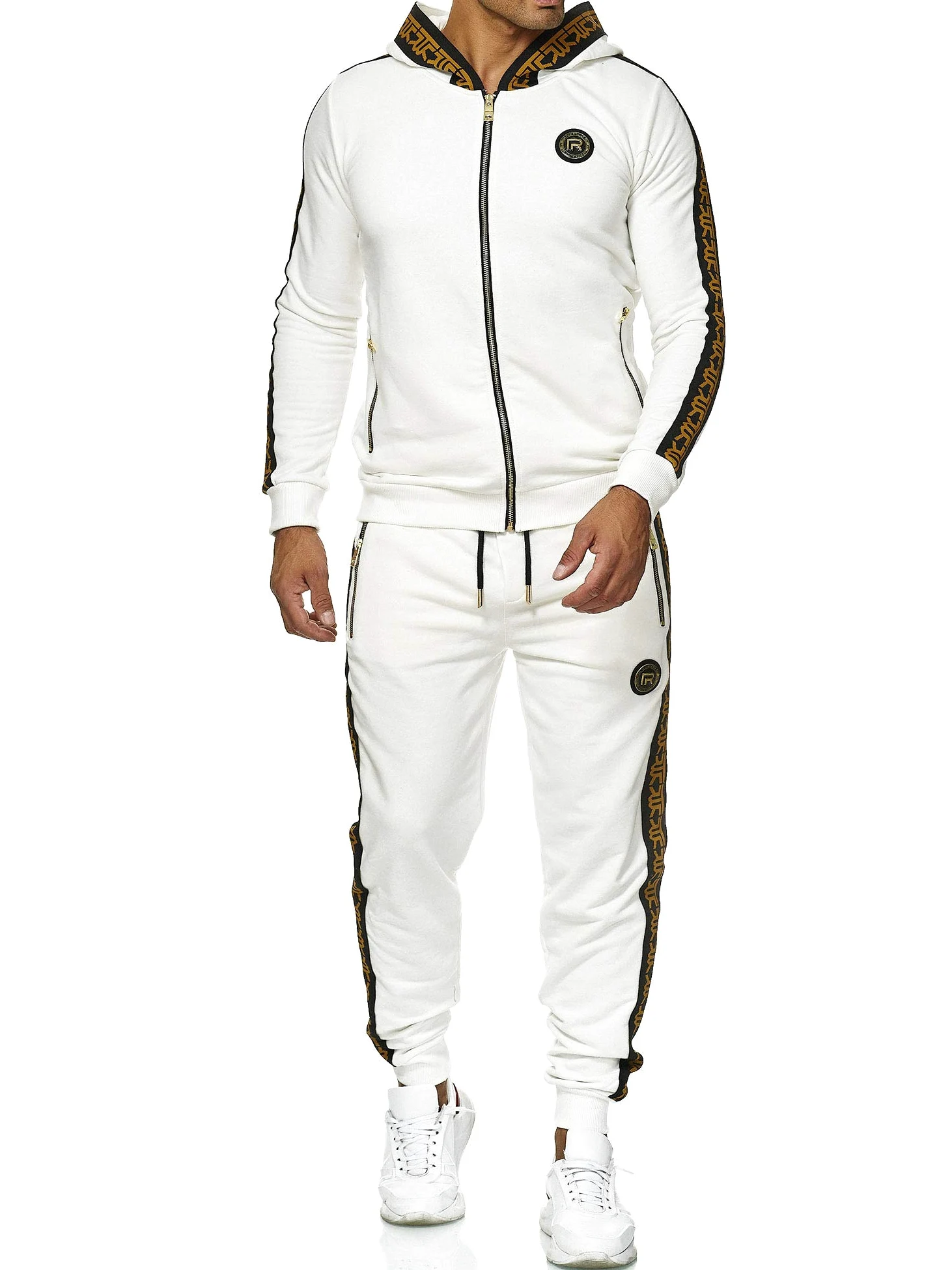 Red Bridge M2157-M4237 M2157-M4237 męski dres do joggingu, zestaw kurtki, spodnie z logo R