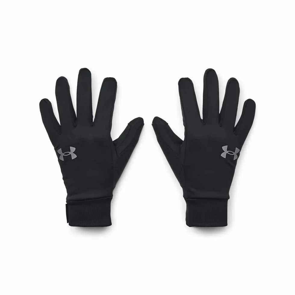 Under Armour Lekkie i dopasowane rękawice termiczne, idealne jako warstwa bazowa, wodoodporne rękawice do biegania z technologią ekranu dotykowego Dla meżczyzn Ua Storm Liner