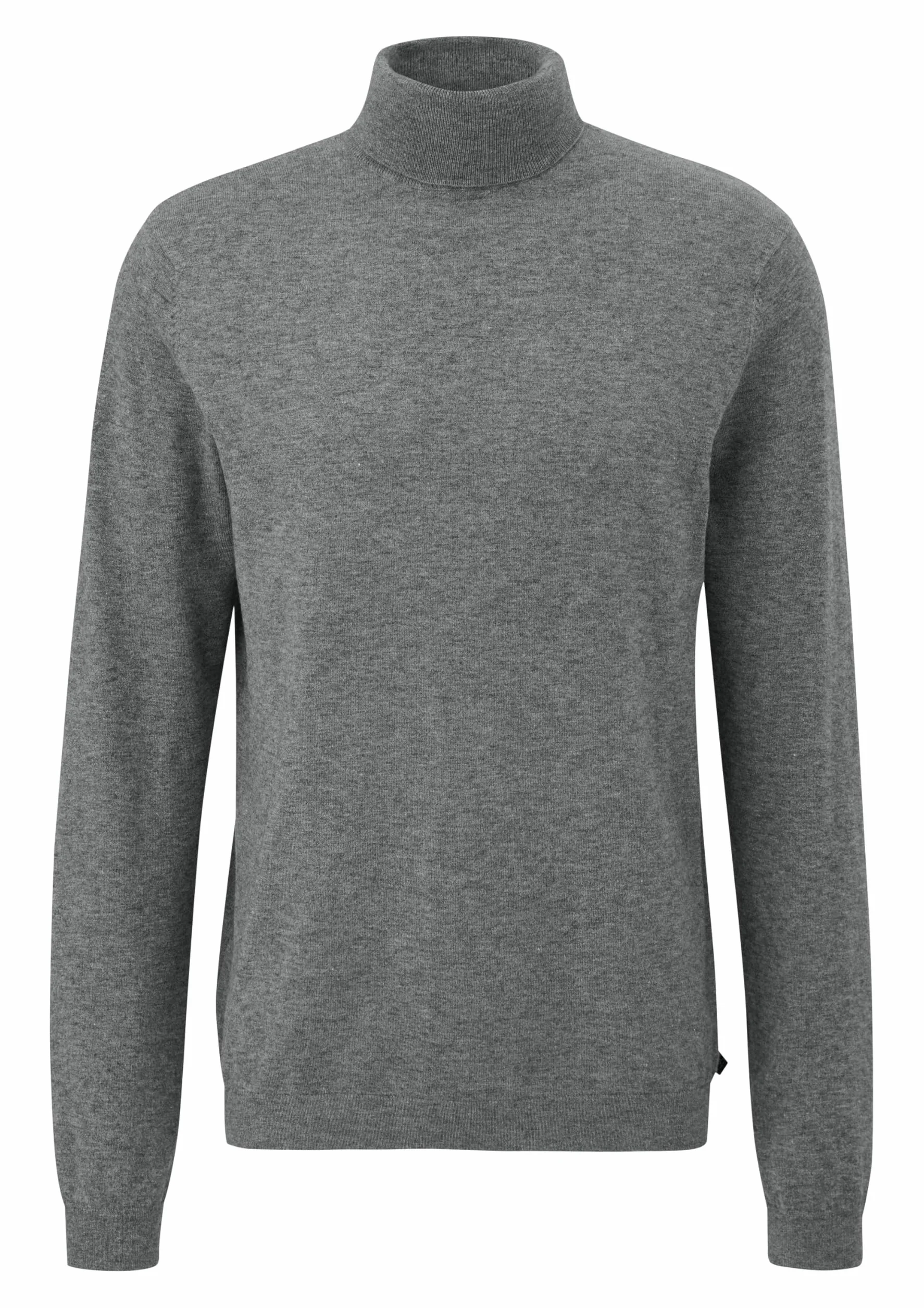 QS Sweter z golfem, czarny, XL