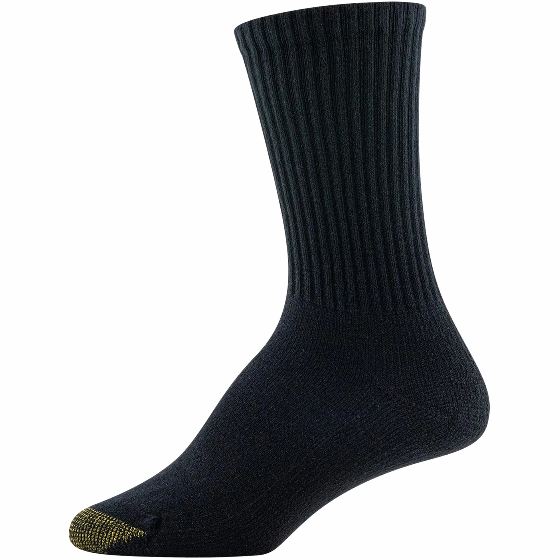 GOLDTOE Skarpety damskie Ultra Tec Crew 3-pak, Czarny, Medium