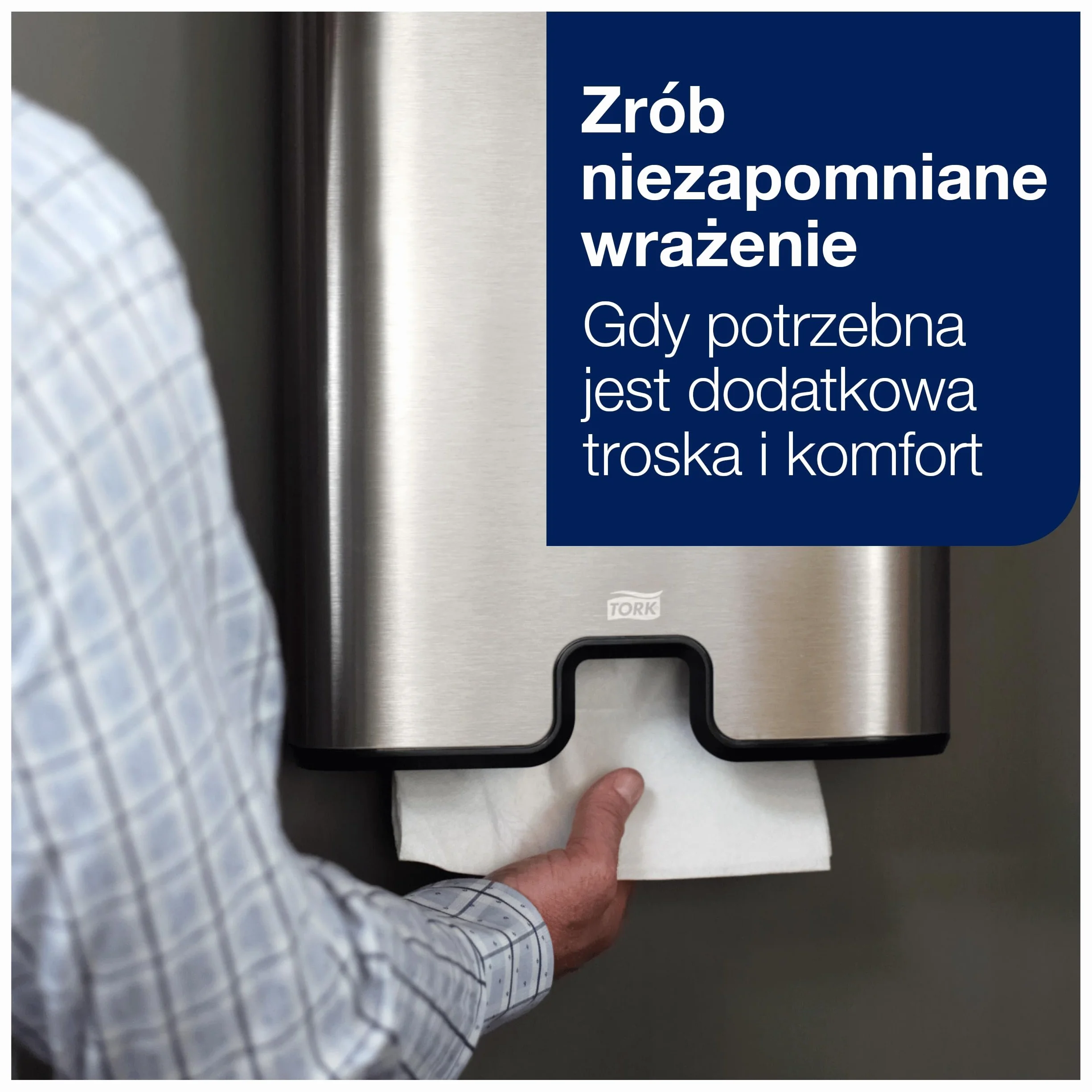 Tork Xpress miękkie ręczniki Multifold (w składce wielopanelowej) H2, białe, jakość Premium, 2-warstwowe, QuickDry, 21 × 110 odcinków, 100288