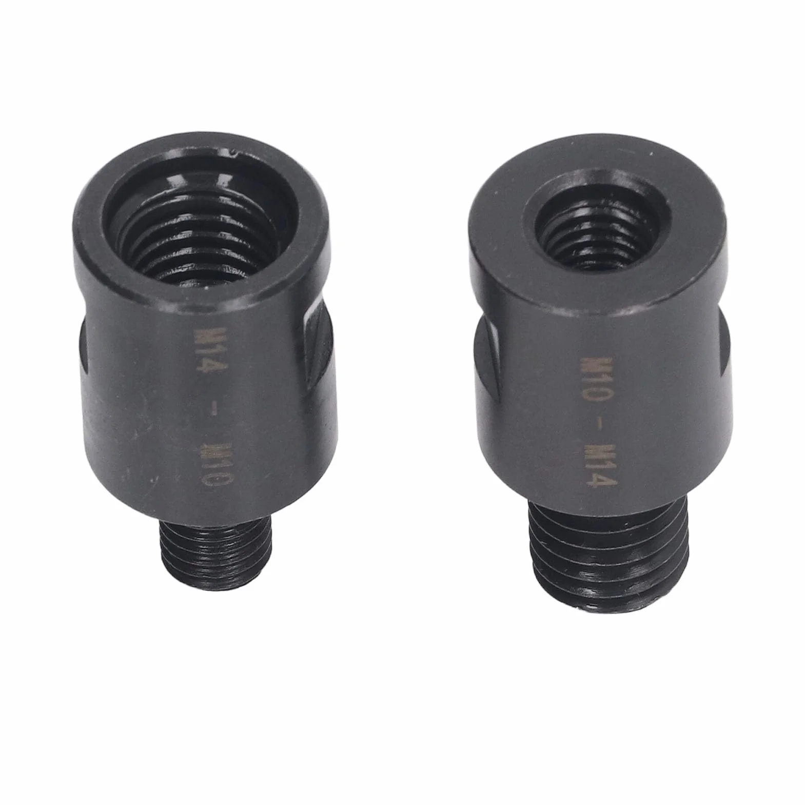Adapter do gwintownika M10 na M14, 2 sztuki prętów przedłużających do otworów, szlifierki kątowej z konwerterem, do precyzyjnego wiercenia w wąskich warunkach