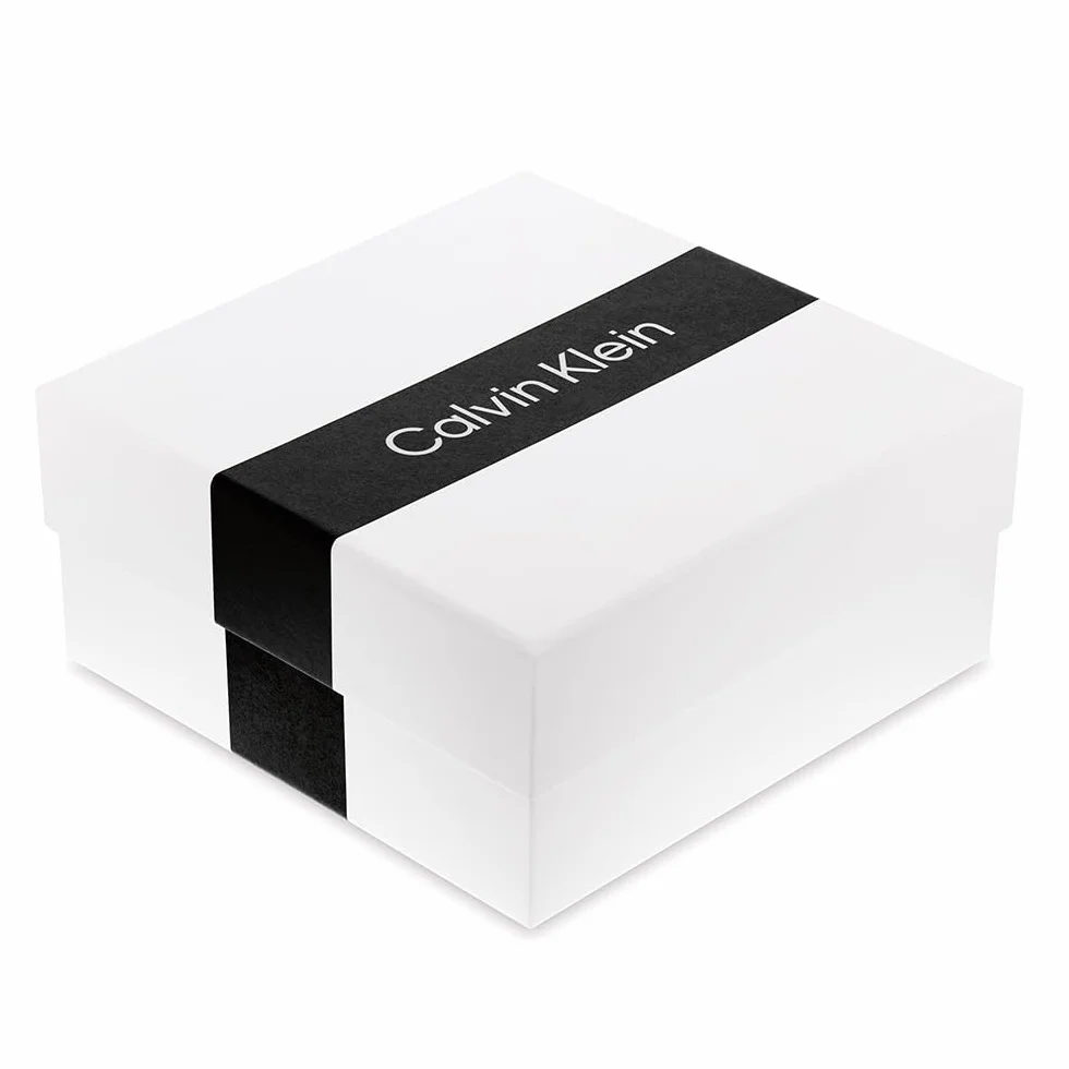 Calvin Klein damskie kolczyki ze stali nierdzewnej srebrne złote