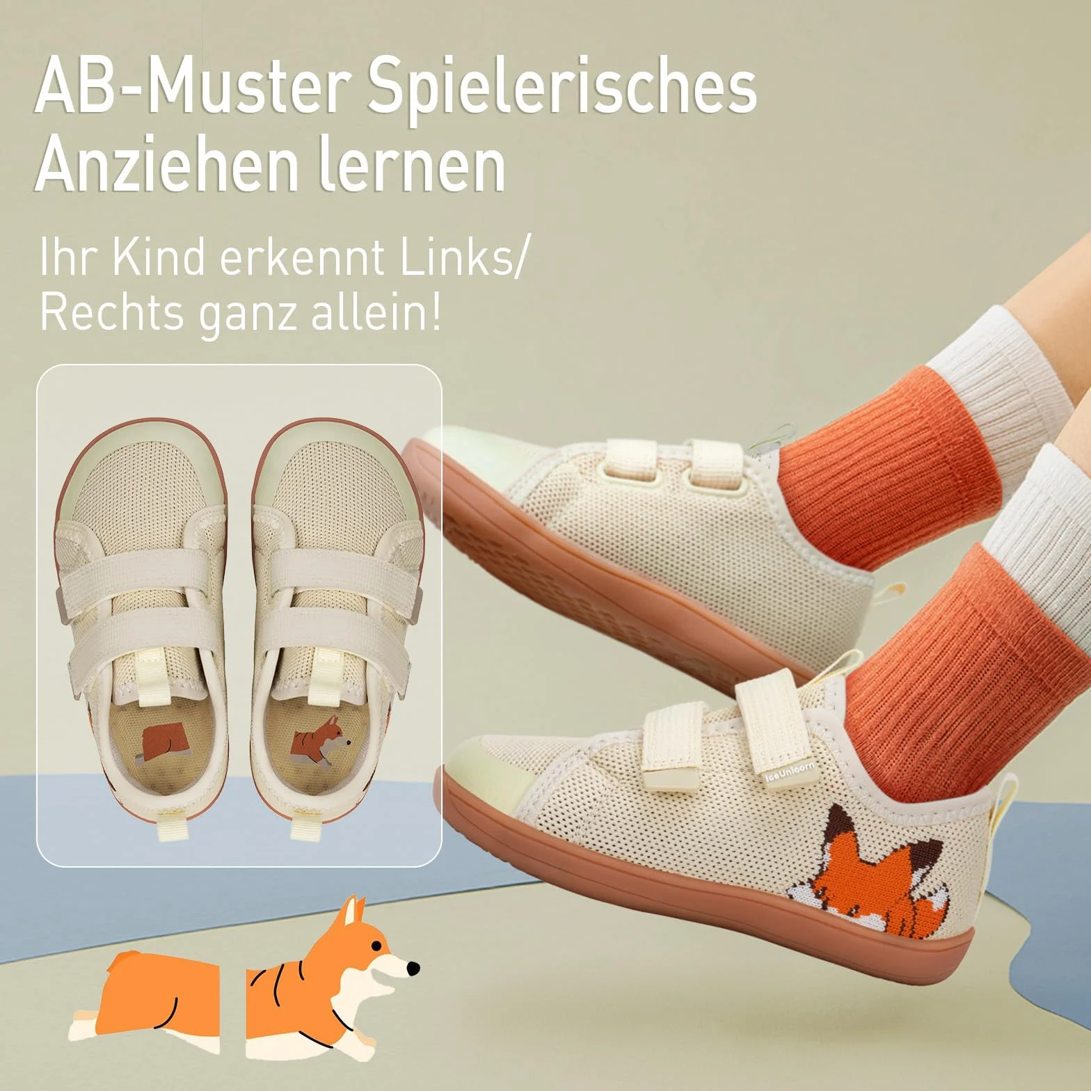 IceUnicorn Dziecięce buty do chodzenia boso szerokie palce minimalistyczne do biegania w terenie
