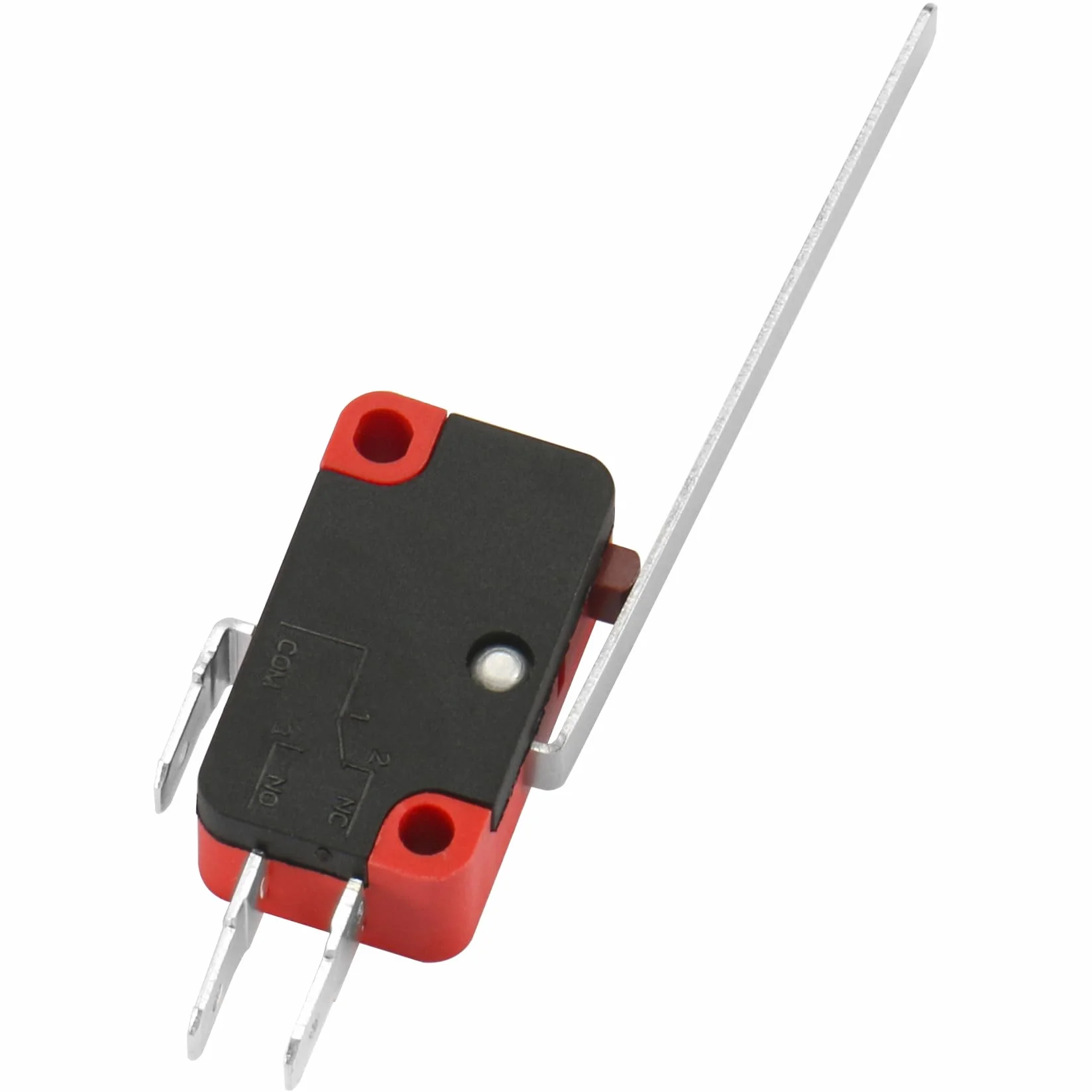 Heschen Micro Switch V-153-1C25 SPDT długa dźwignia zawiasowa 20 A 250 V AC 2 sztuki
