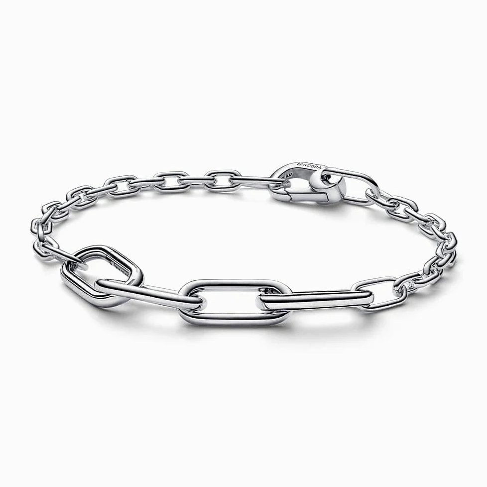 PANDORA ME Schmales Gliederarmband 20cm aus Sterling Silber Kompatibel ME
