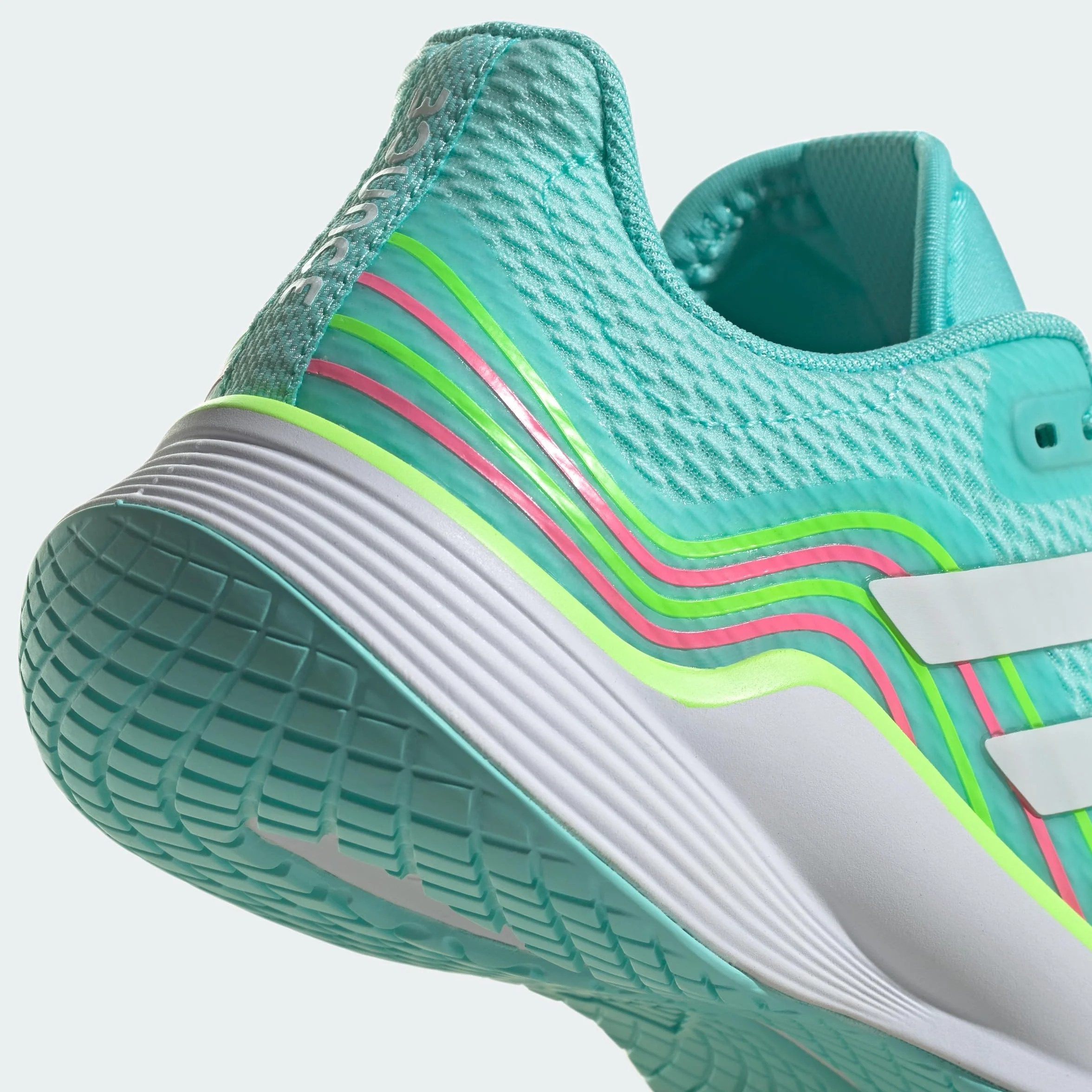 adidas Kobiety Novaflight Volleyball Shoes Flash Aqua Cloud White Lucid Lemon 41 1/3 EU