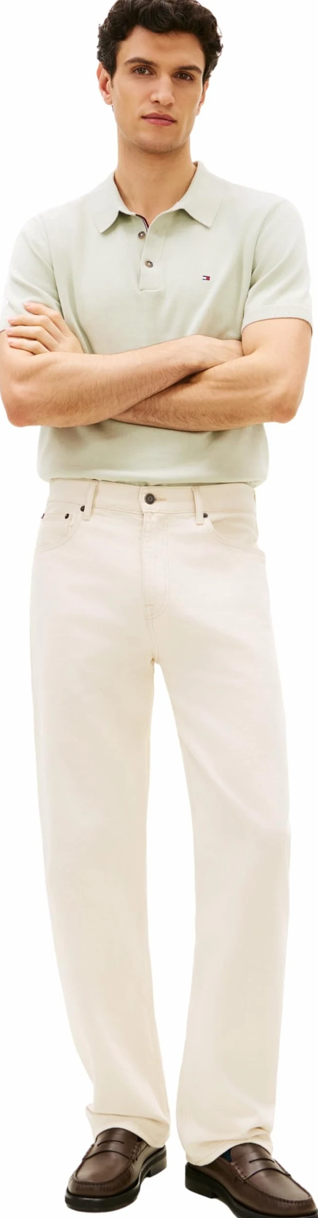 Tommy Hilfiger Relaxed River Rgd Gmd Mw0mw41893 - Inne dżinsy Mężczyźni
