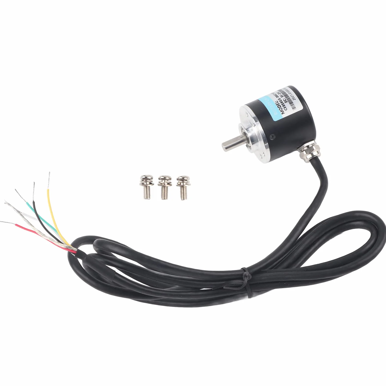 ABZ trójfazowy enkoder fotoelektryczny DC 5-24 V 3000-6000 obr./min enkoder wału stałego do inżynierii samochodowej (360 Hz)