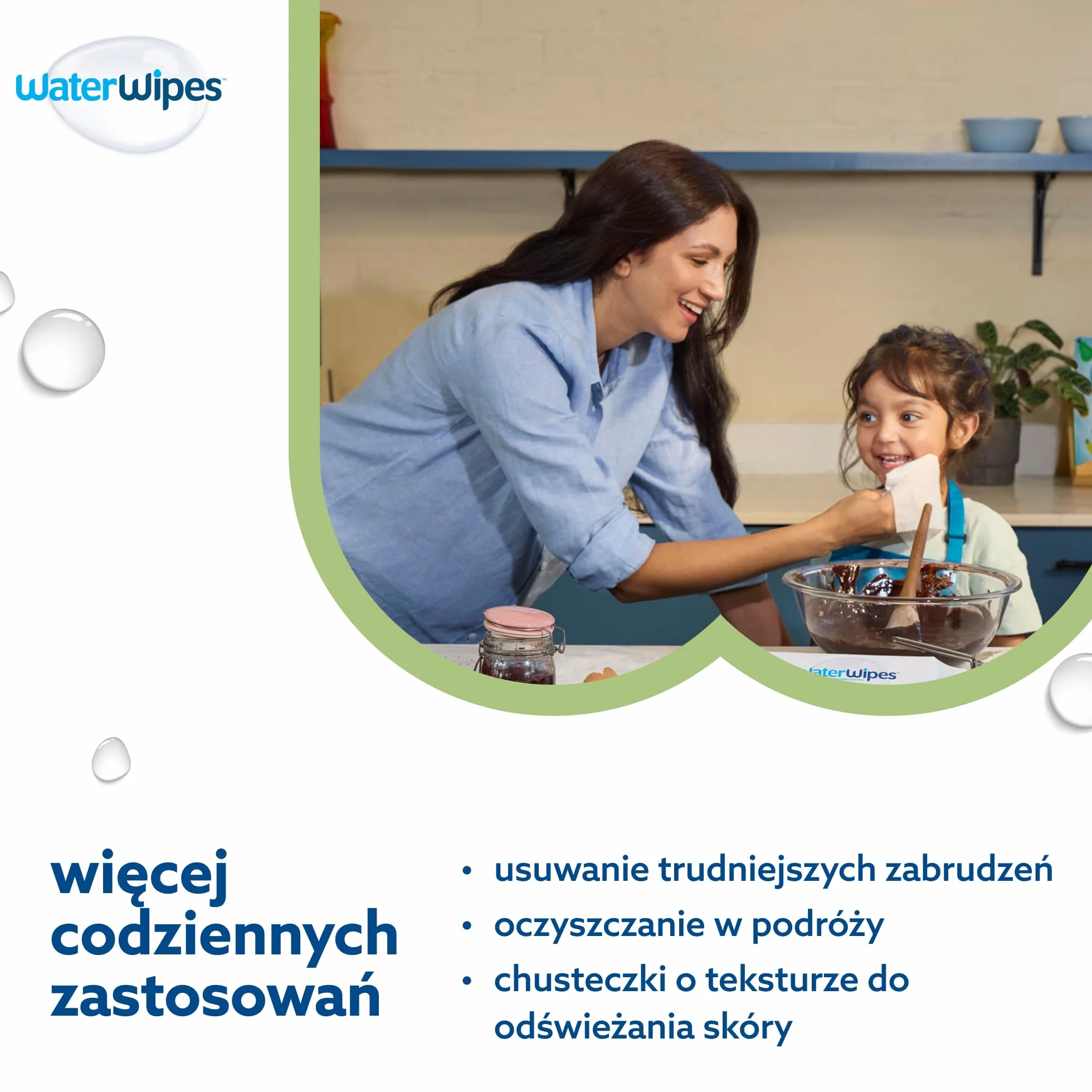 WaterWipes Sensitive+ Baby & Toddler Wipes, Chusteczki dla niemowląt i małych dzieci, 240 sztuk (4 opakowań), 3 w 1: delikatnie oczyszczają, pielęgnują, chronią, 99.9% wody, bezzapachowe