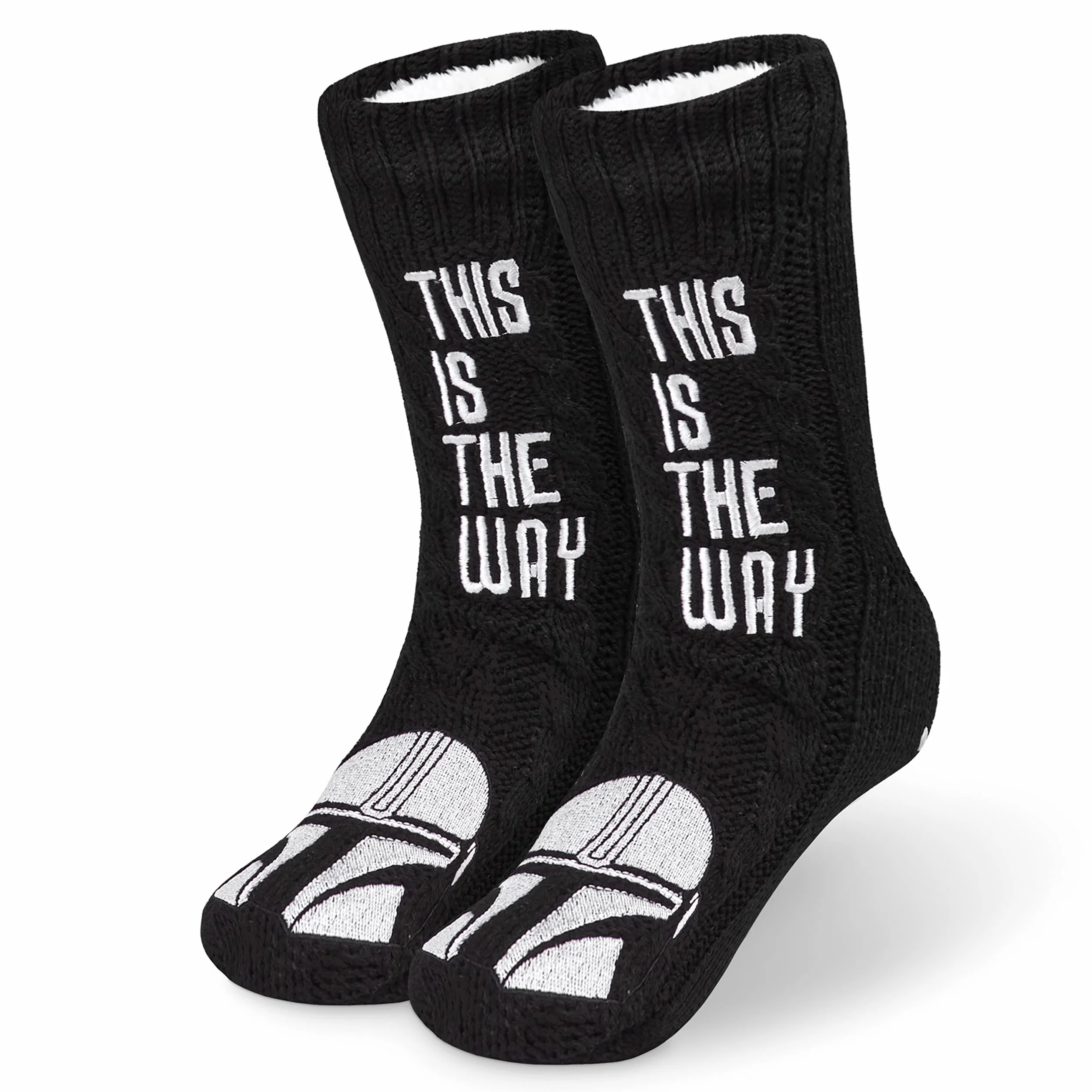 The Mandalorian Fluffy Socks, skarpetki męskie Baby Yoda, ciepłe skarpetki z dzianiny