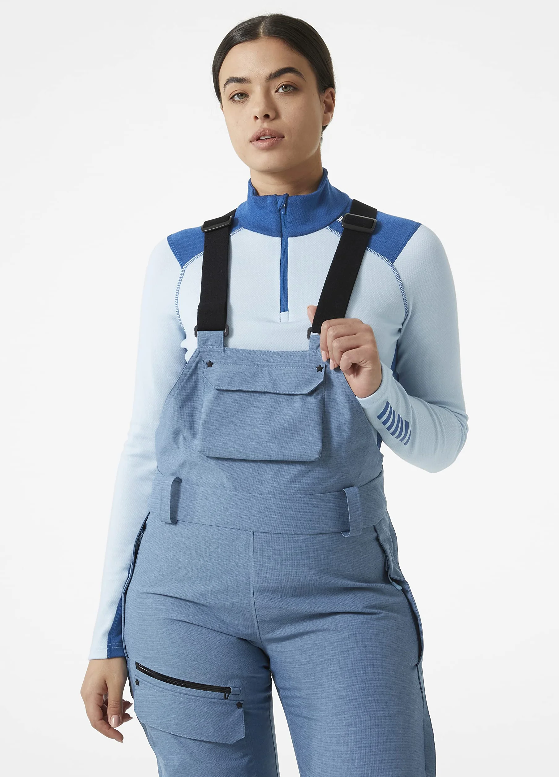 Helly Hansen Damska warstwa bazowa Lifa Merino Midweight z zamkiem 1/2