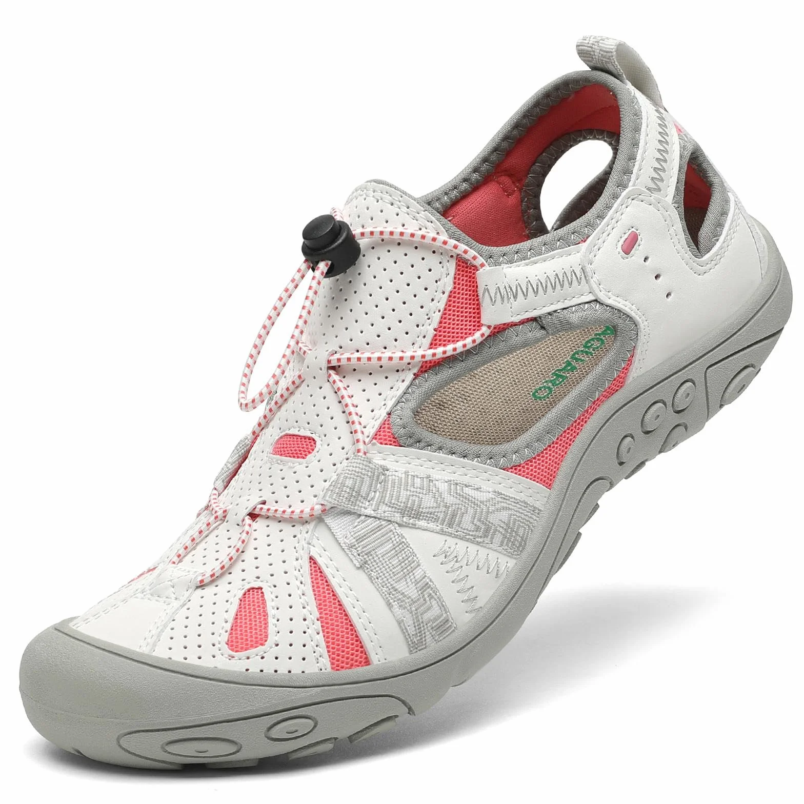 SAGUARO Damskie sandały trekkingowe, letnie, oddychające, zamknięte, turystyczne, outdoorowe, 36–42