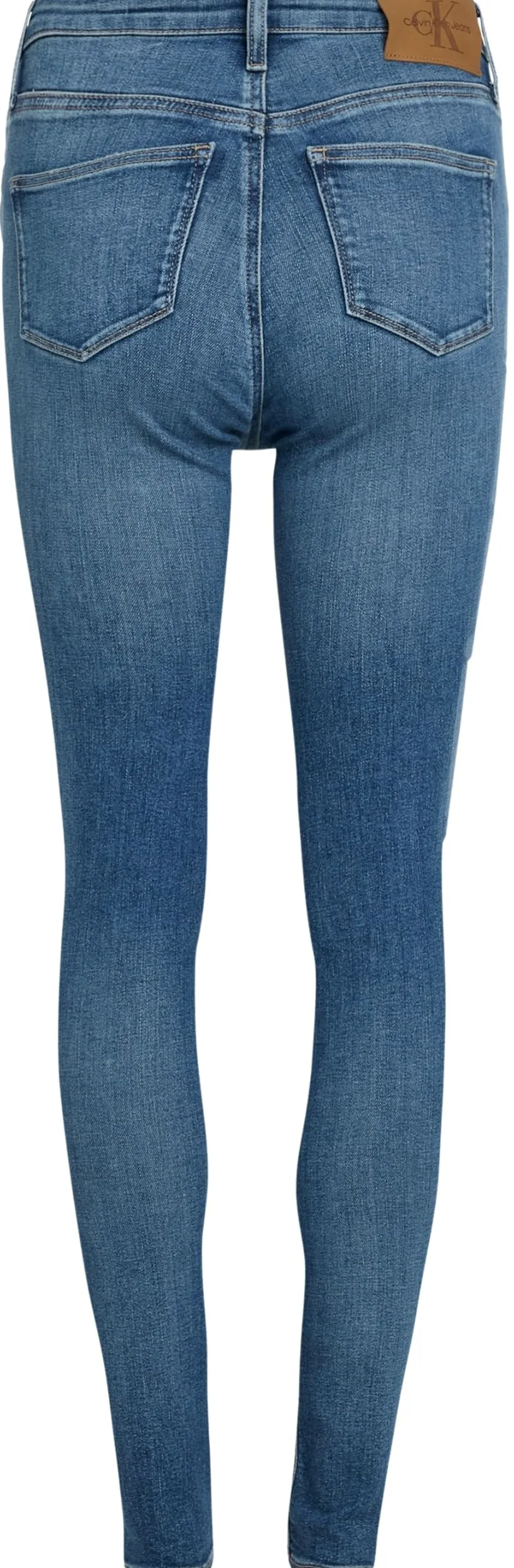 Calvin Klein Wysoki Stan Skinny J20j224492 - Wąskie Kobiety