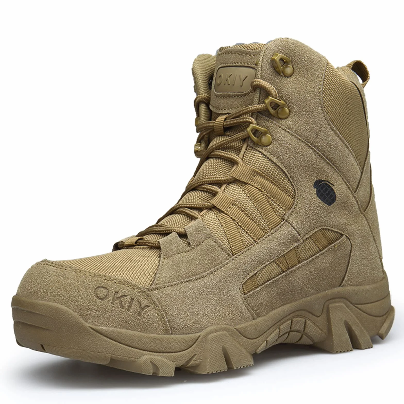 Męskie buty wojskowe, oddychające, odporne na zużycie, wodoszczelne, outdoorowe, taktyczne, trekkingowe