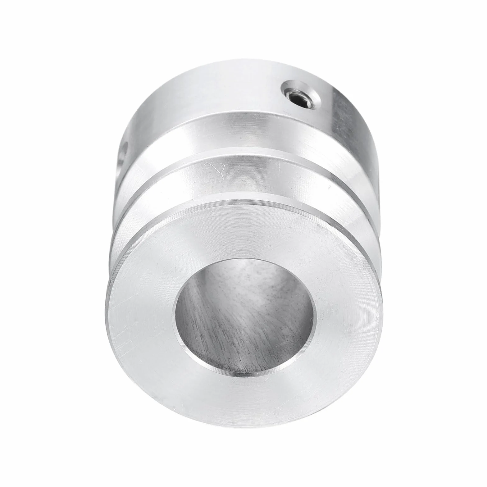 QUARKZMAN 15mm średnica zewnętrzna 30mm koło pasowe V z podwójnym rowkiem ze stopu aluminium do wału silnika wiertarki 6 mm (1/4") w kształcie PU