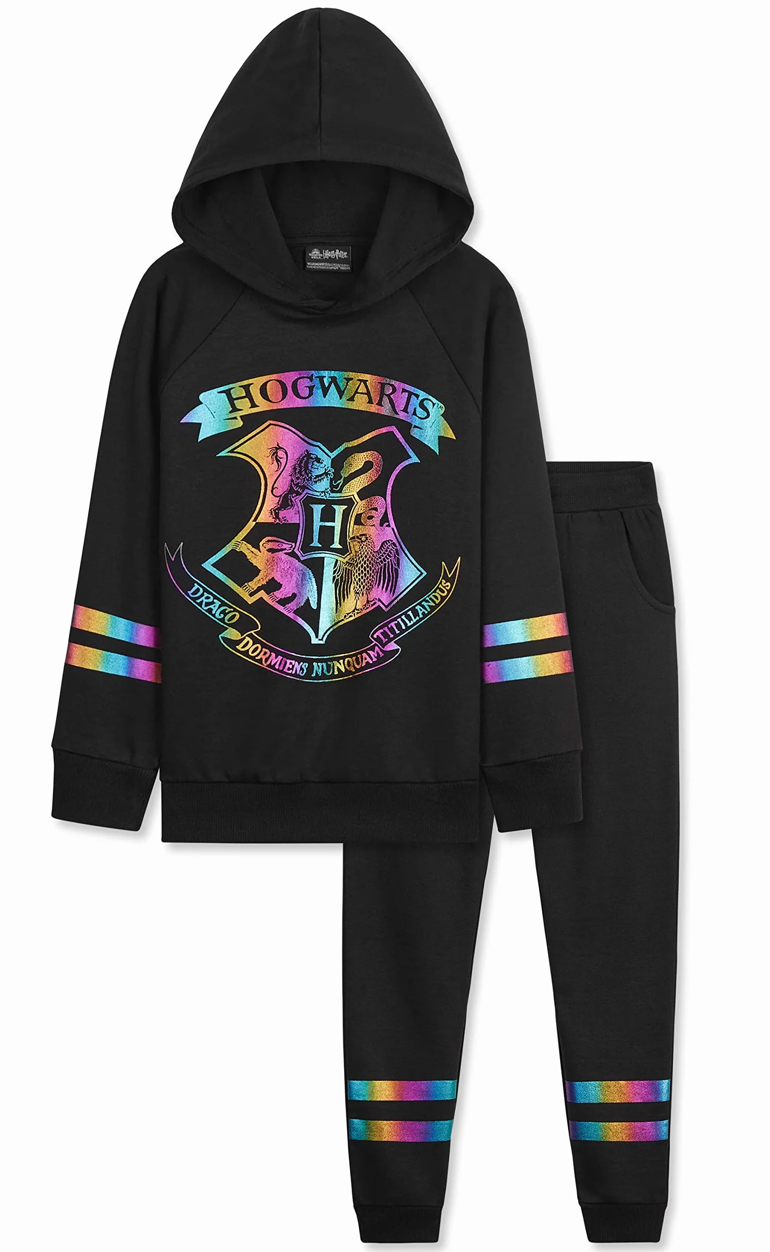 Dziewczęcy dres, bluza z kapturem i dziewczęce spodnie dresowe Harry Potter