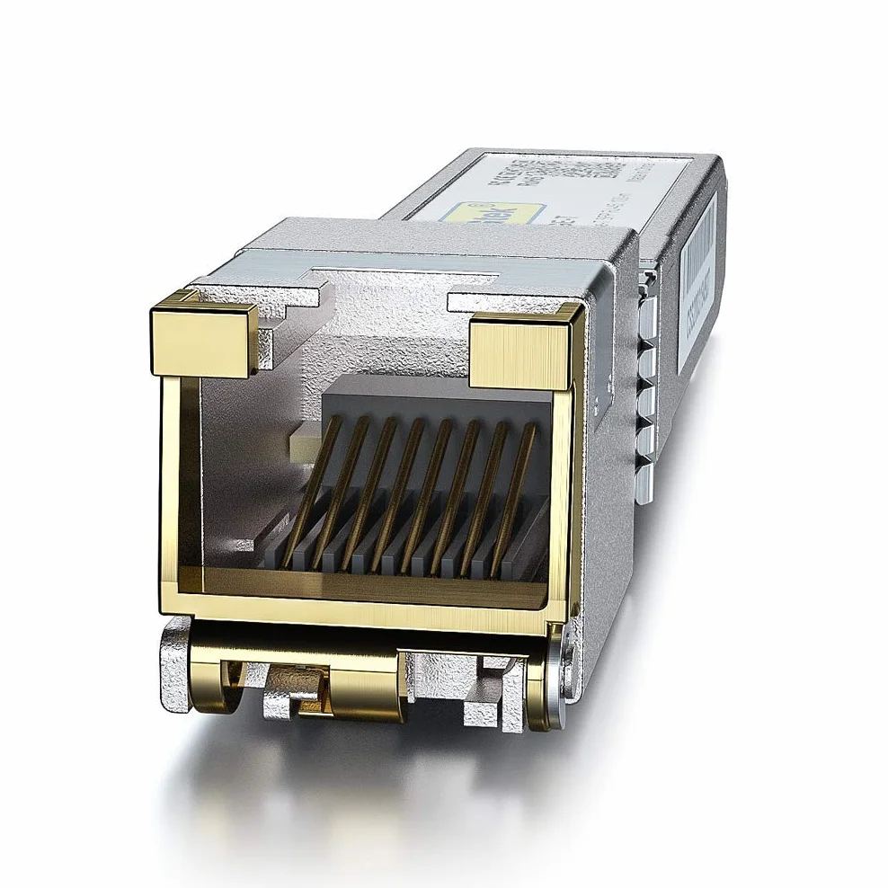 Transceiver 10GBase-T SFP+, 10G T, 10G miedź, RJ-45 SFP+ CAT.6a, do 30 metrów, kompatybilny z HPE